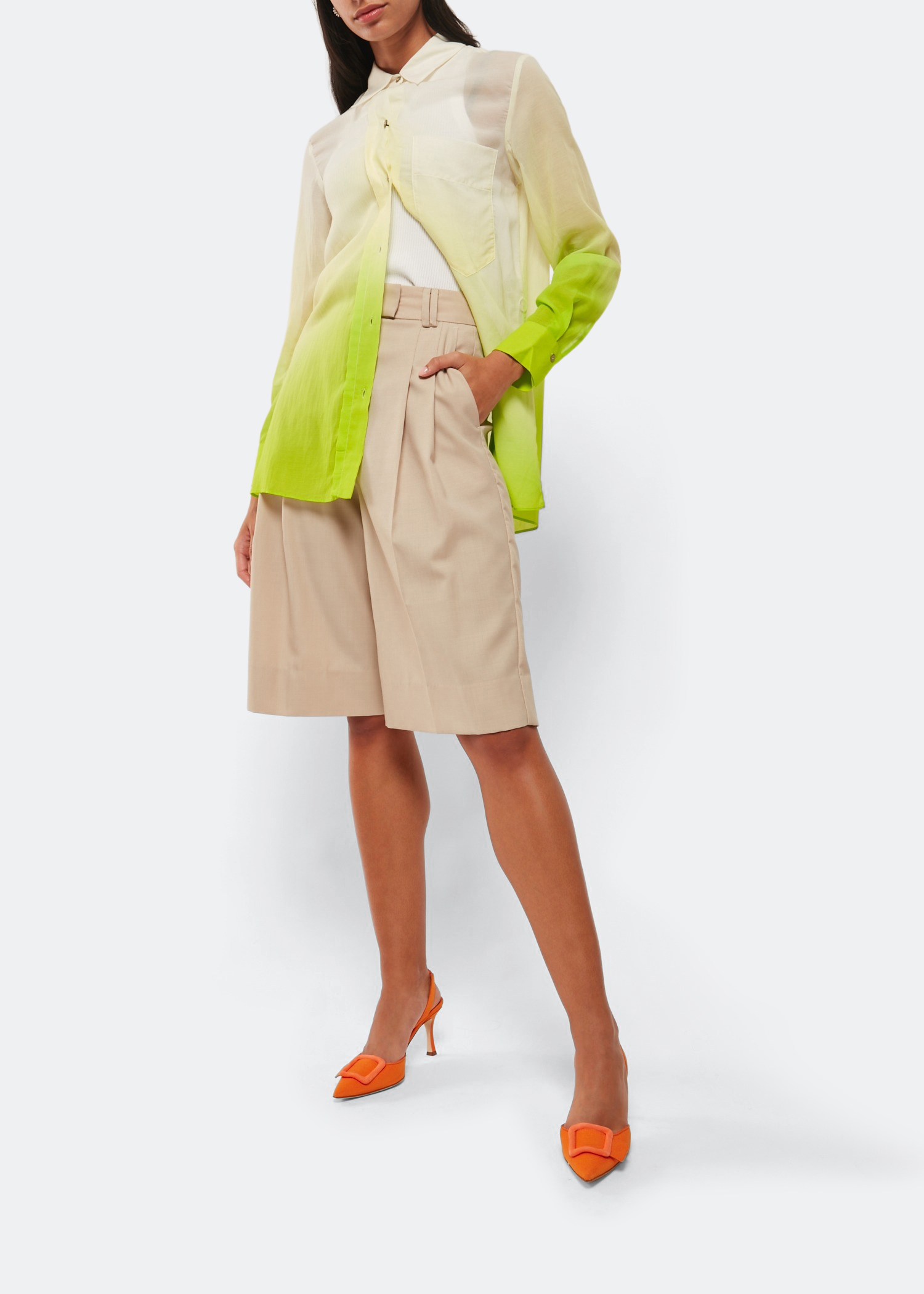 

Maysli slingback pumps, Orange