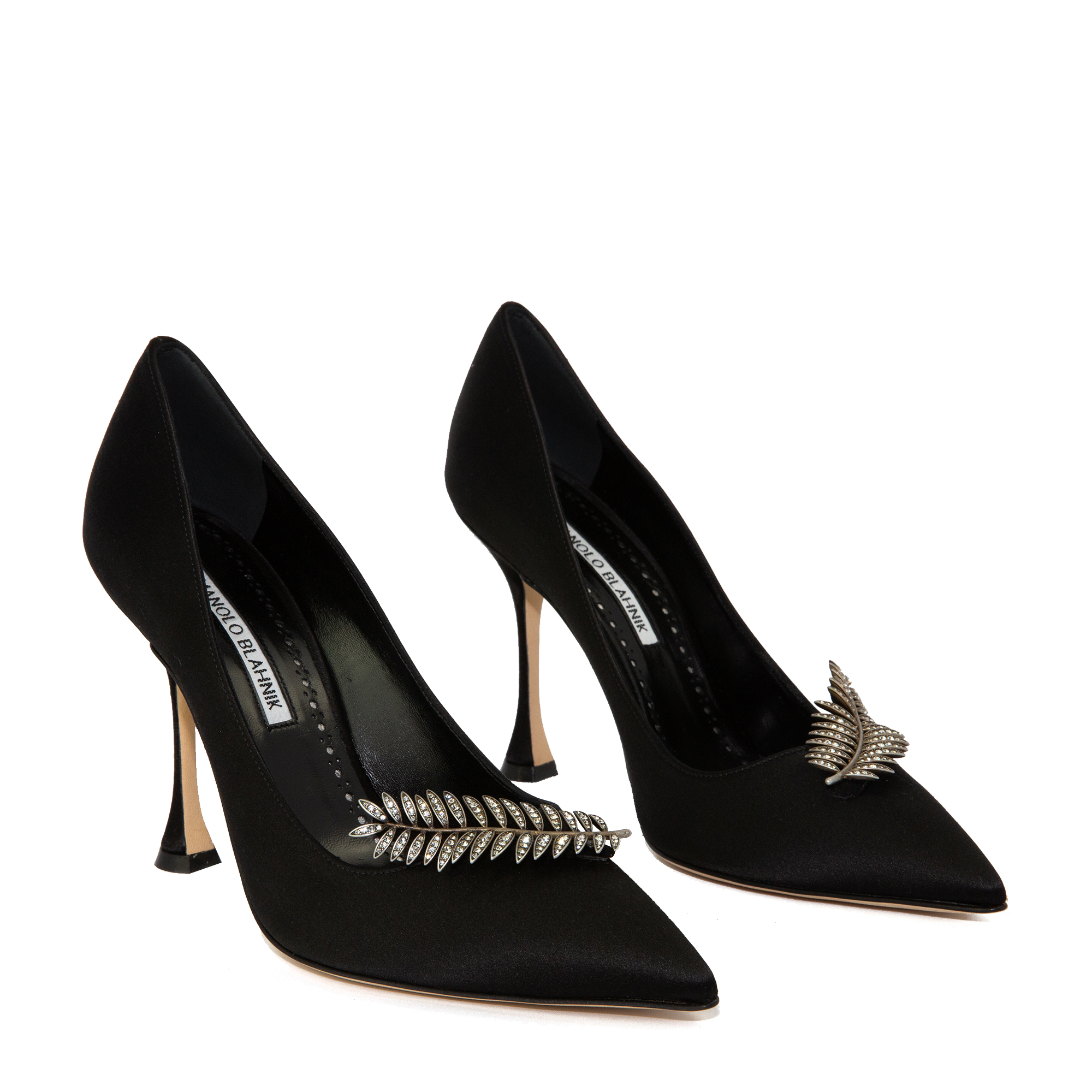 

Lifia satin pumps, Black