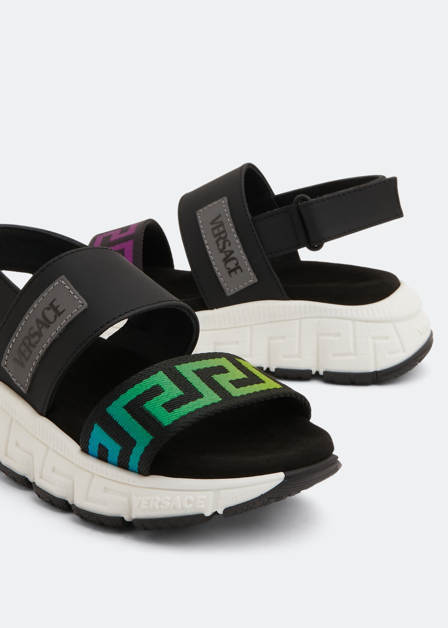 

Trigreca sandals, Black