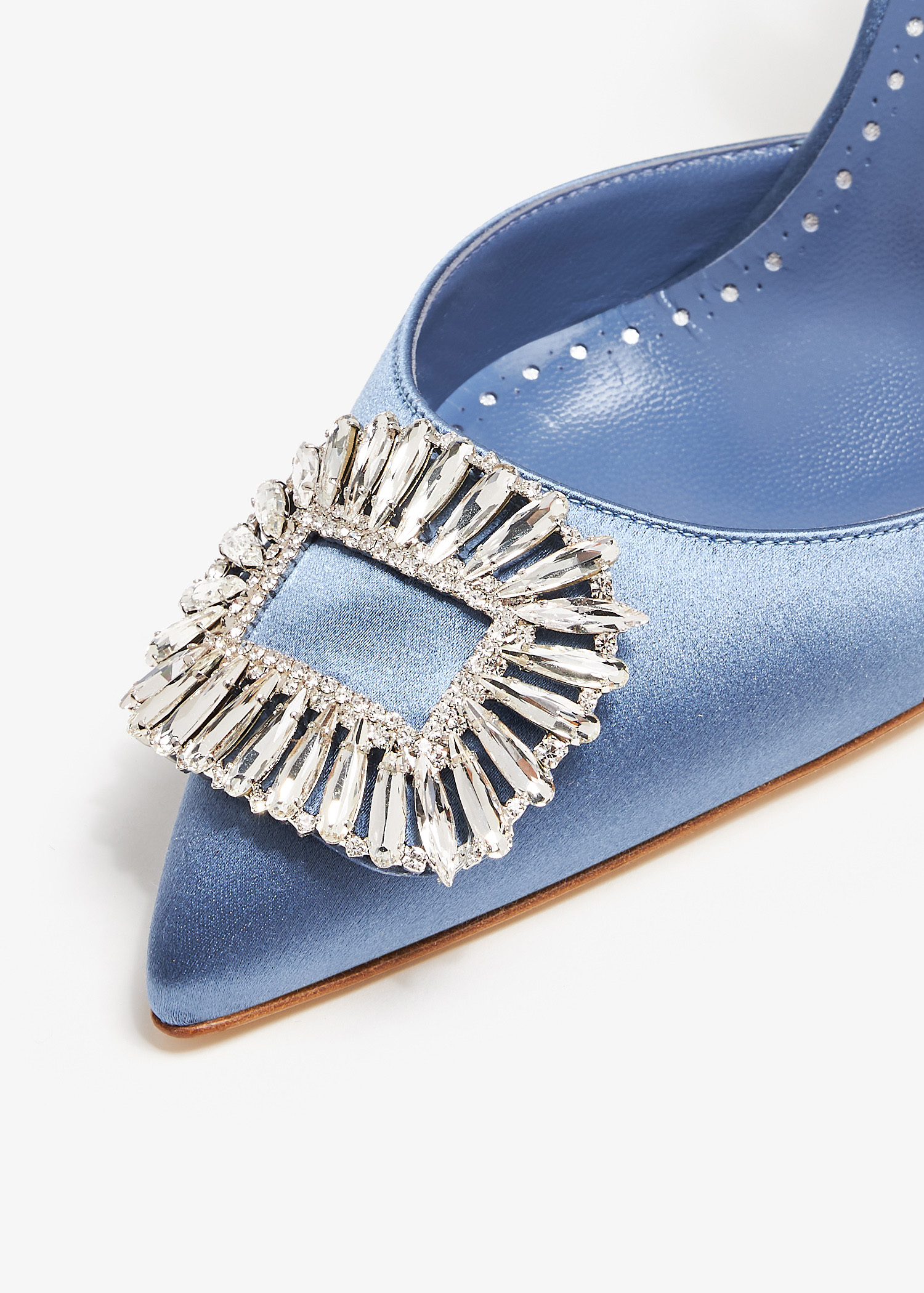 Manolo Blahnik Prietasli slingback pumps for Women - Blue in Manolo Blahnik Prietasli slingback pumps for Women - Blue in