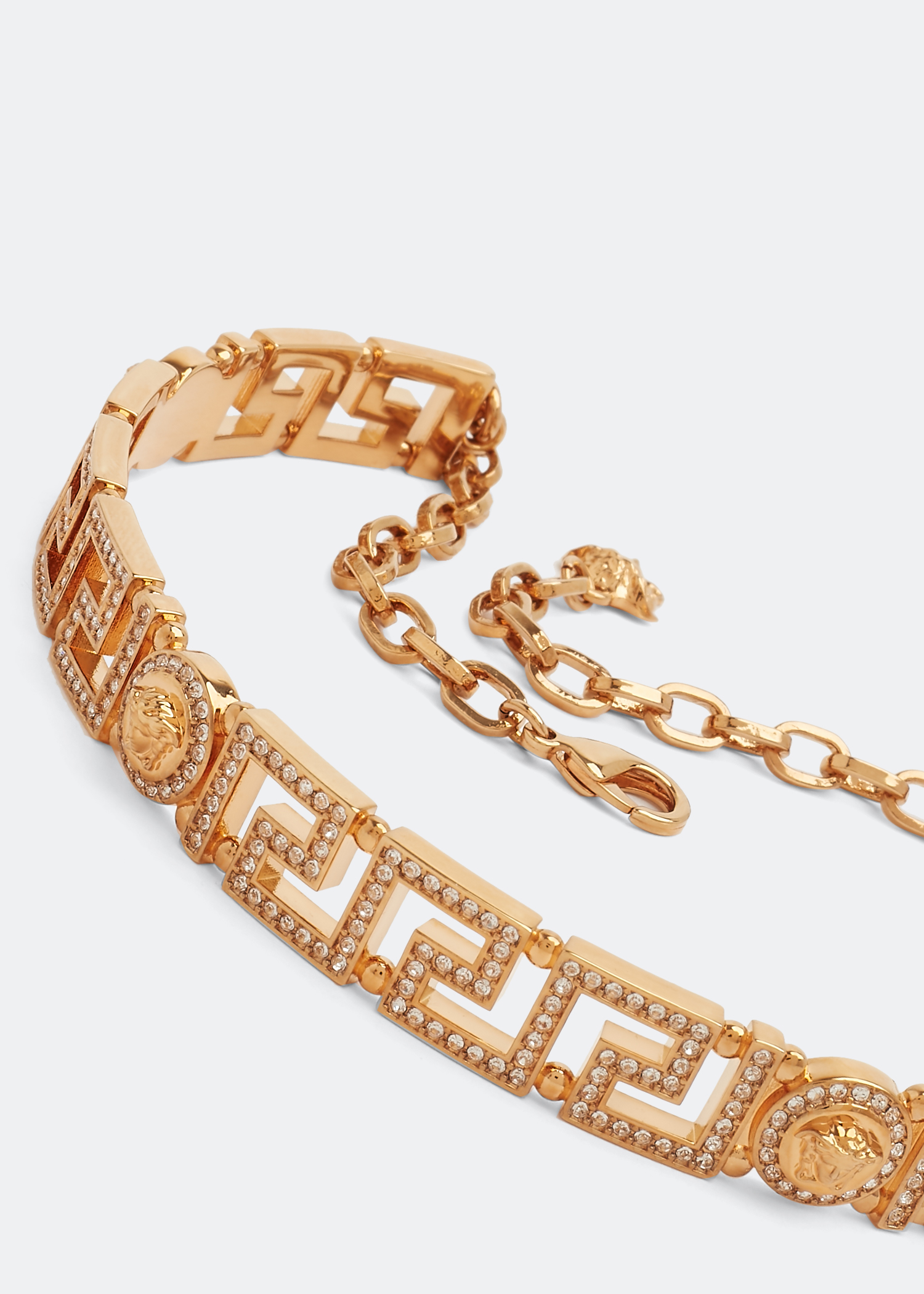 

Greca choker, Gold