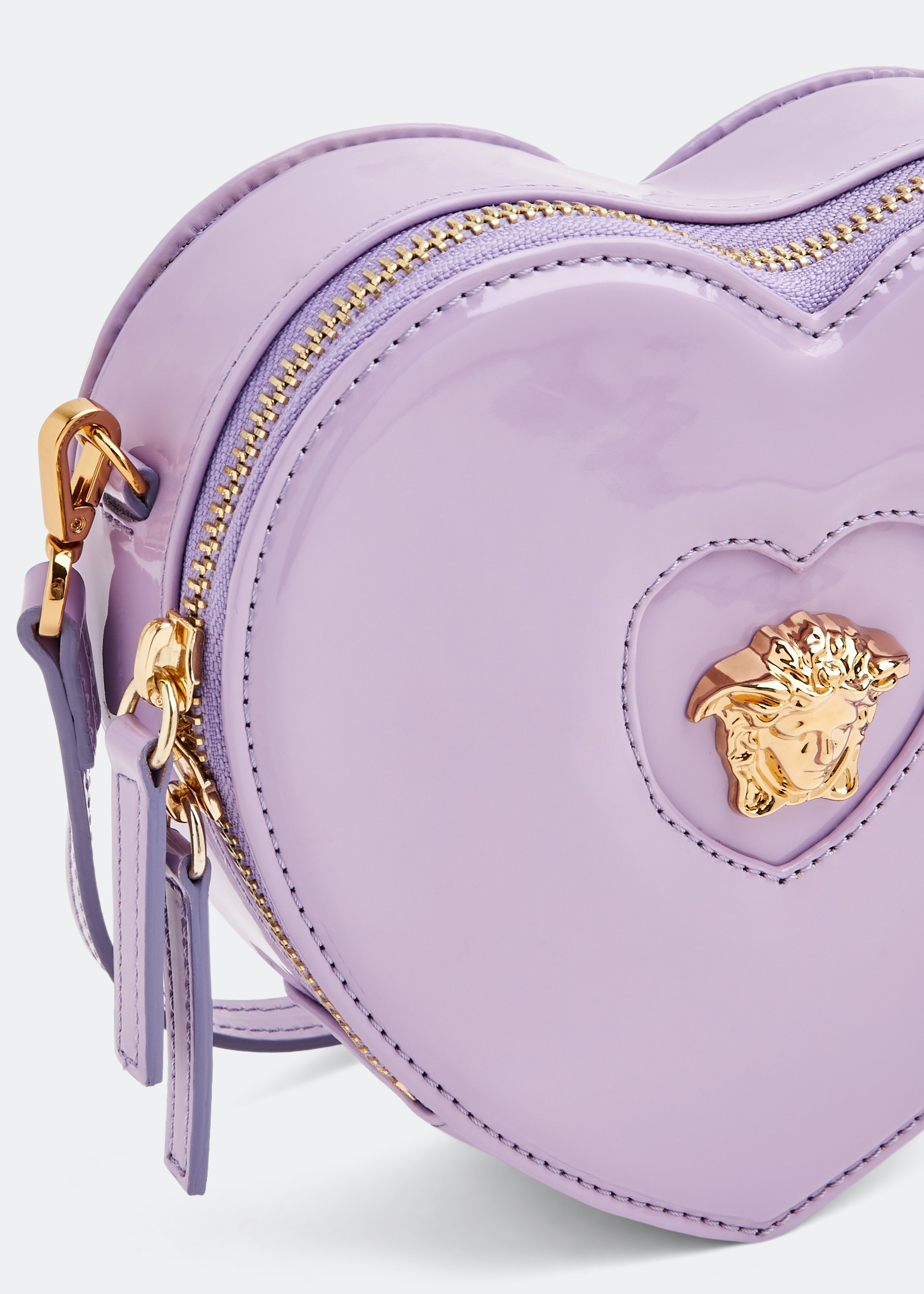 

Heart Medusa crossbody bag, Purple
