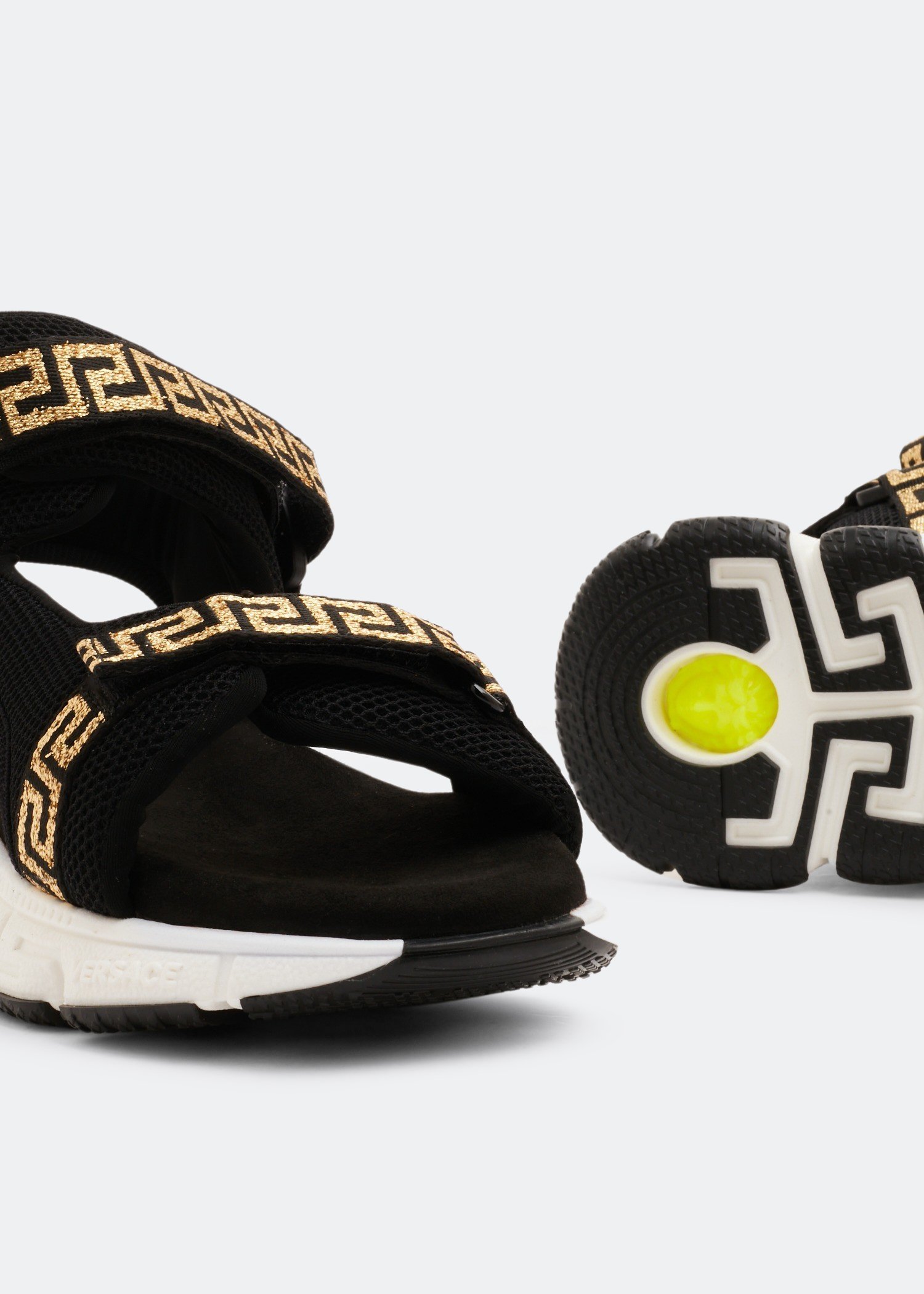 

Nastro Greca sandals, Black