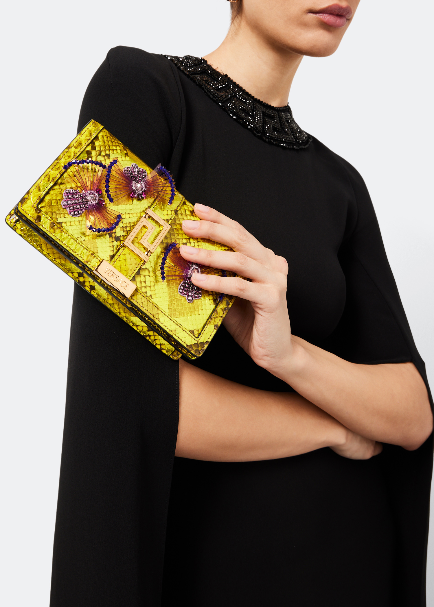 

Greca Goddess mini bag, Yellow