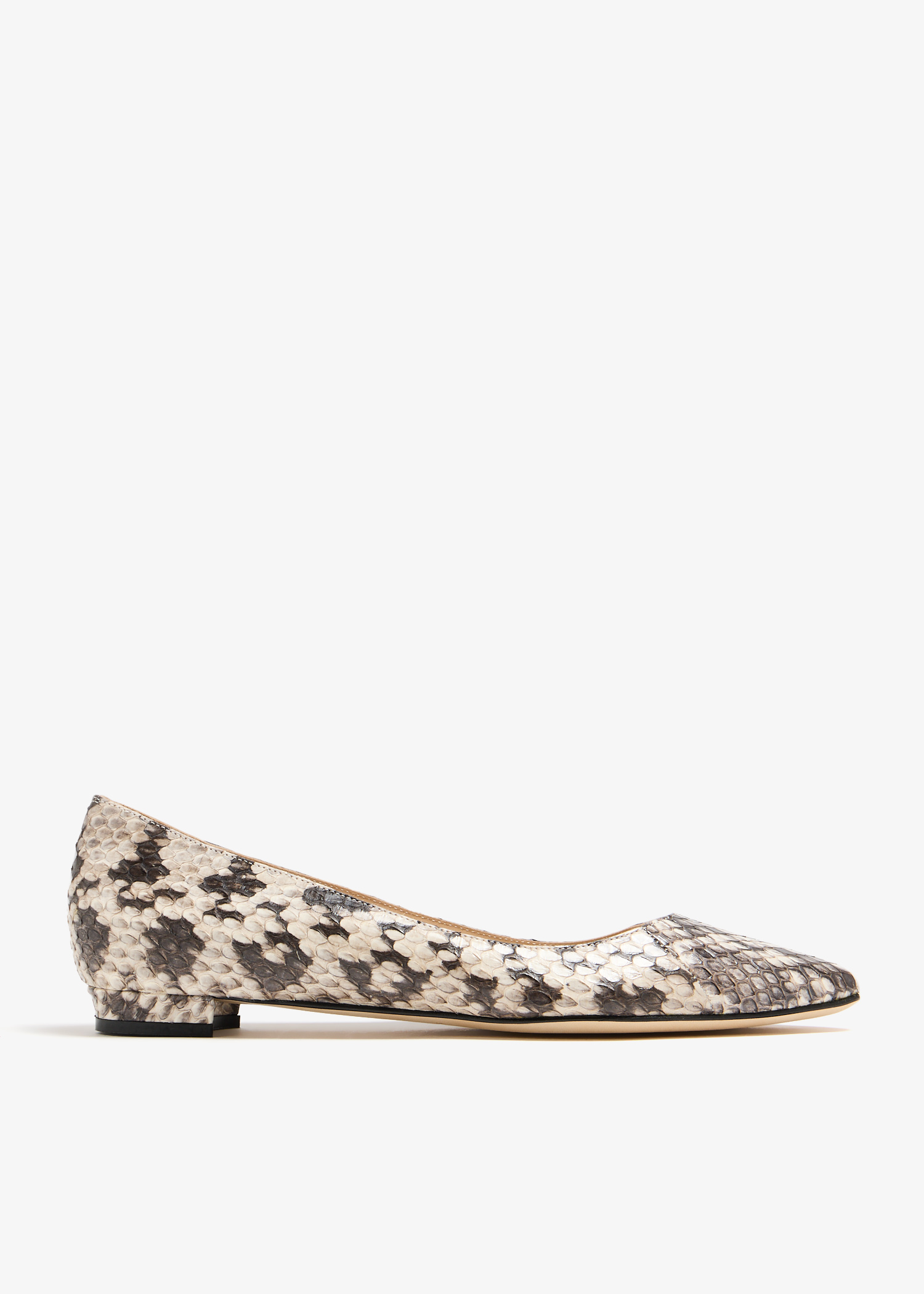 Manolo Blahnik Silver Leopard Print Fabric Sedaraby Crystal