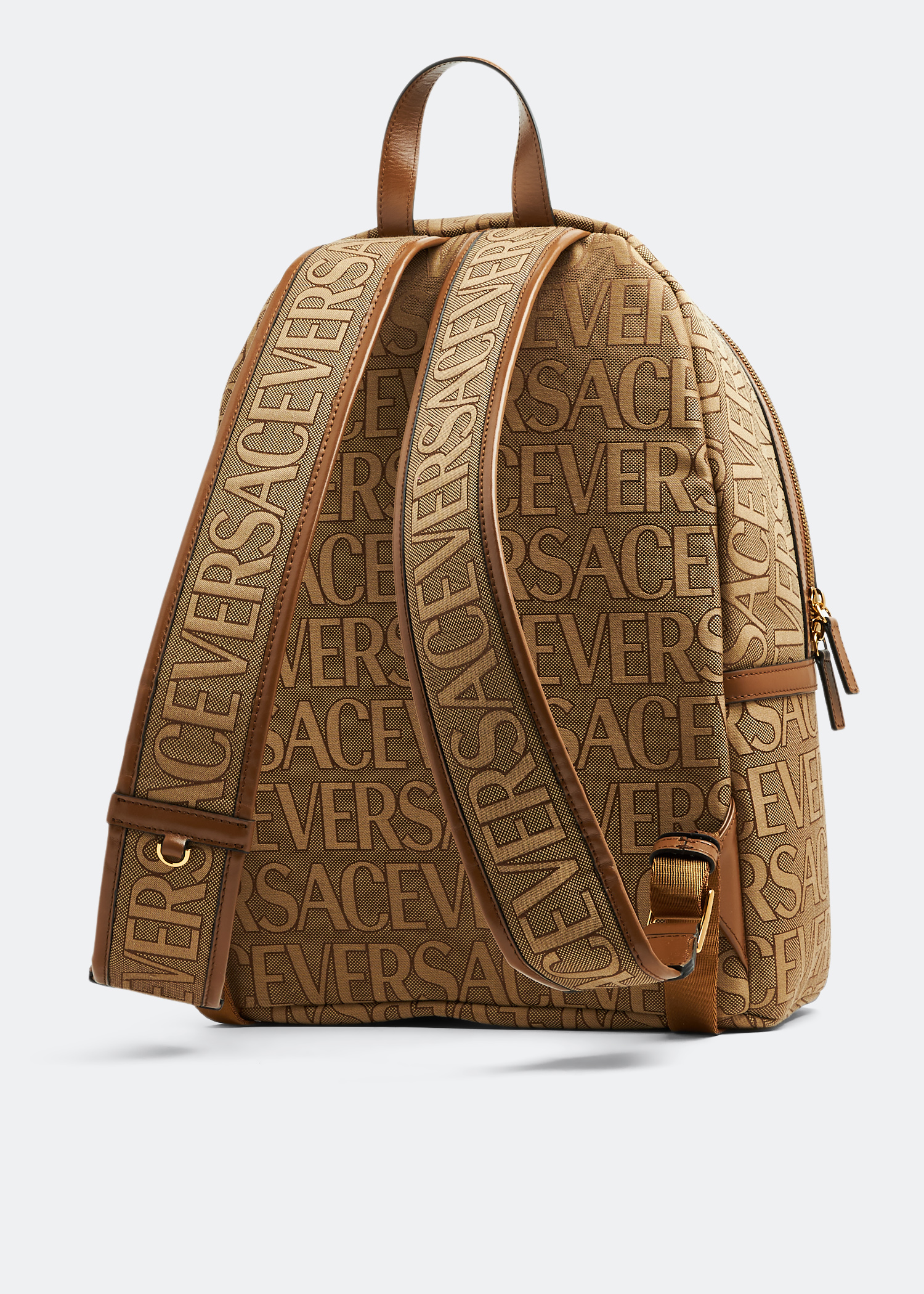 Gold versace online backpack