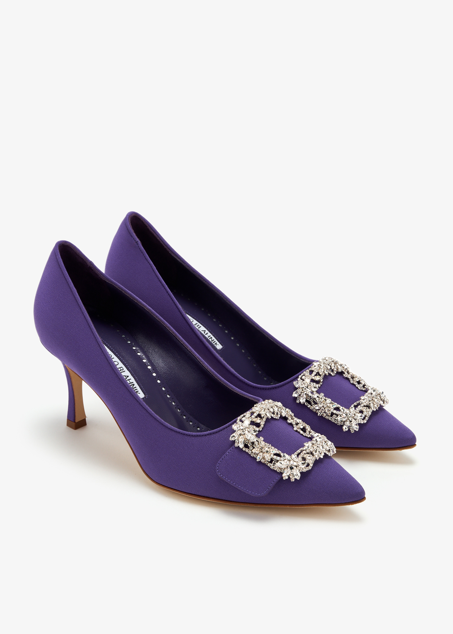 Manolo Blahnik Maysale pumps for Women - Purple in UAE