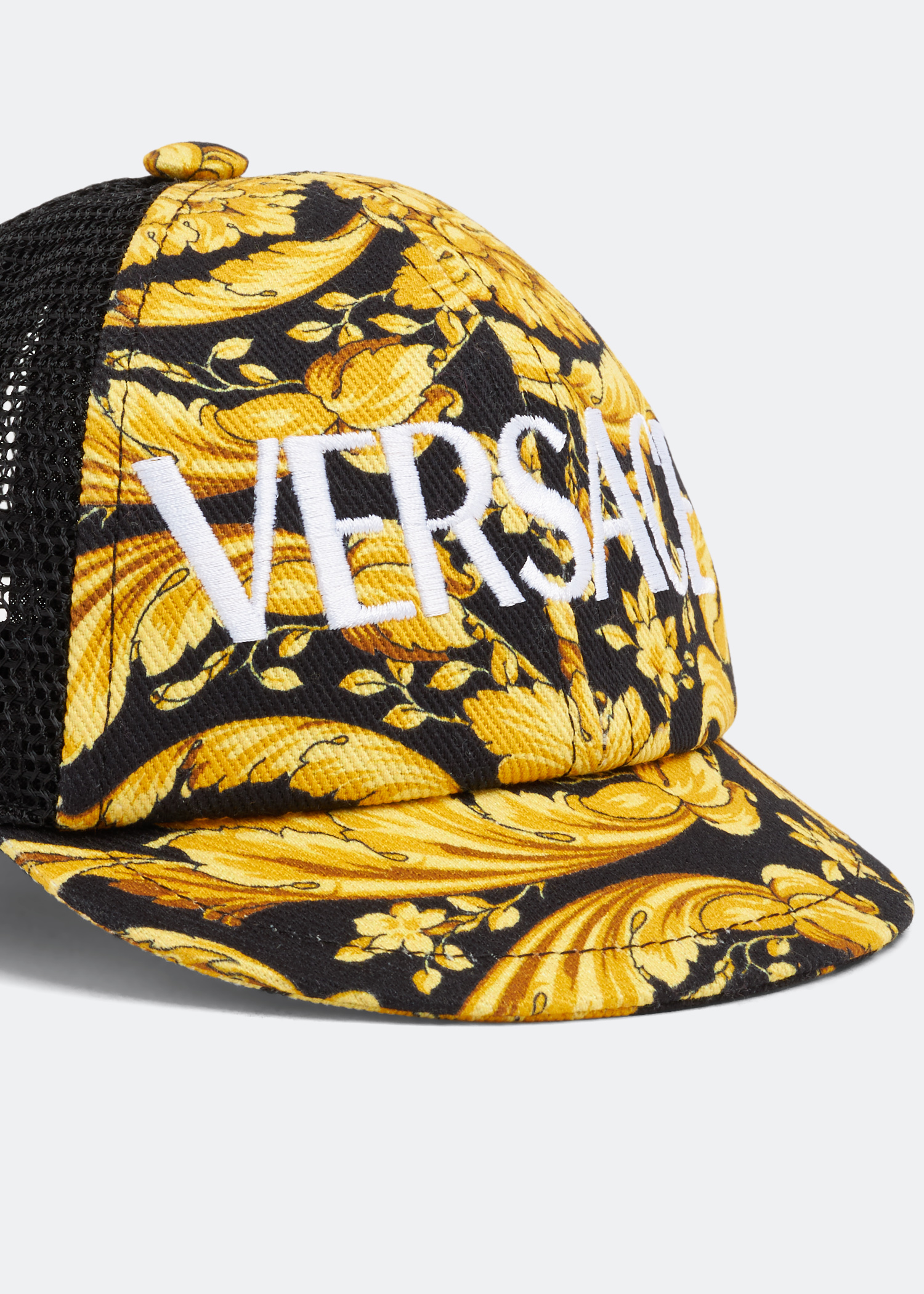 

Barocco logo cap, Black