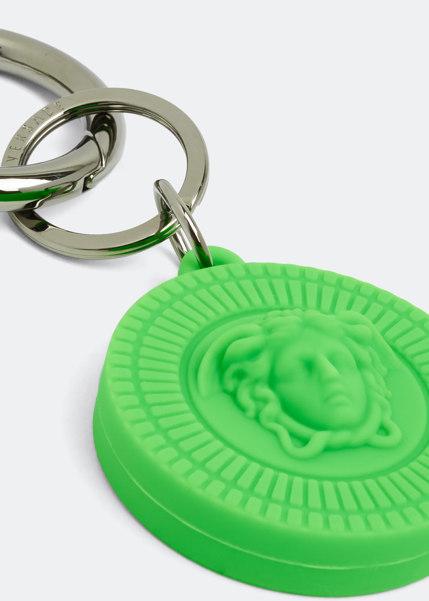 

Medusa Biggie Air Tag keyring, Green