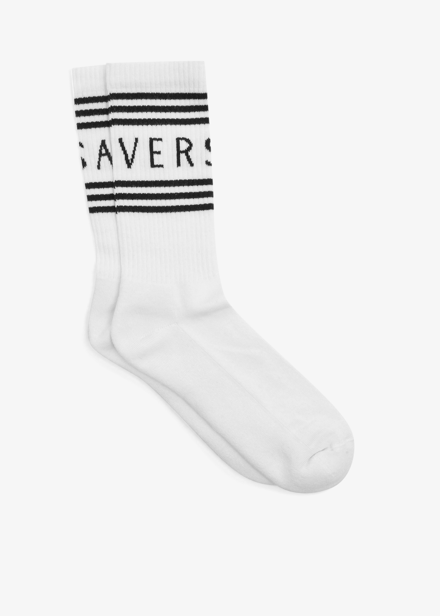 

Logo athletic socks, White
