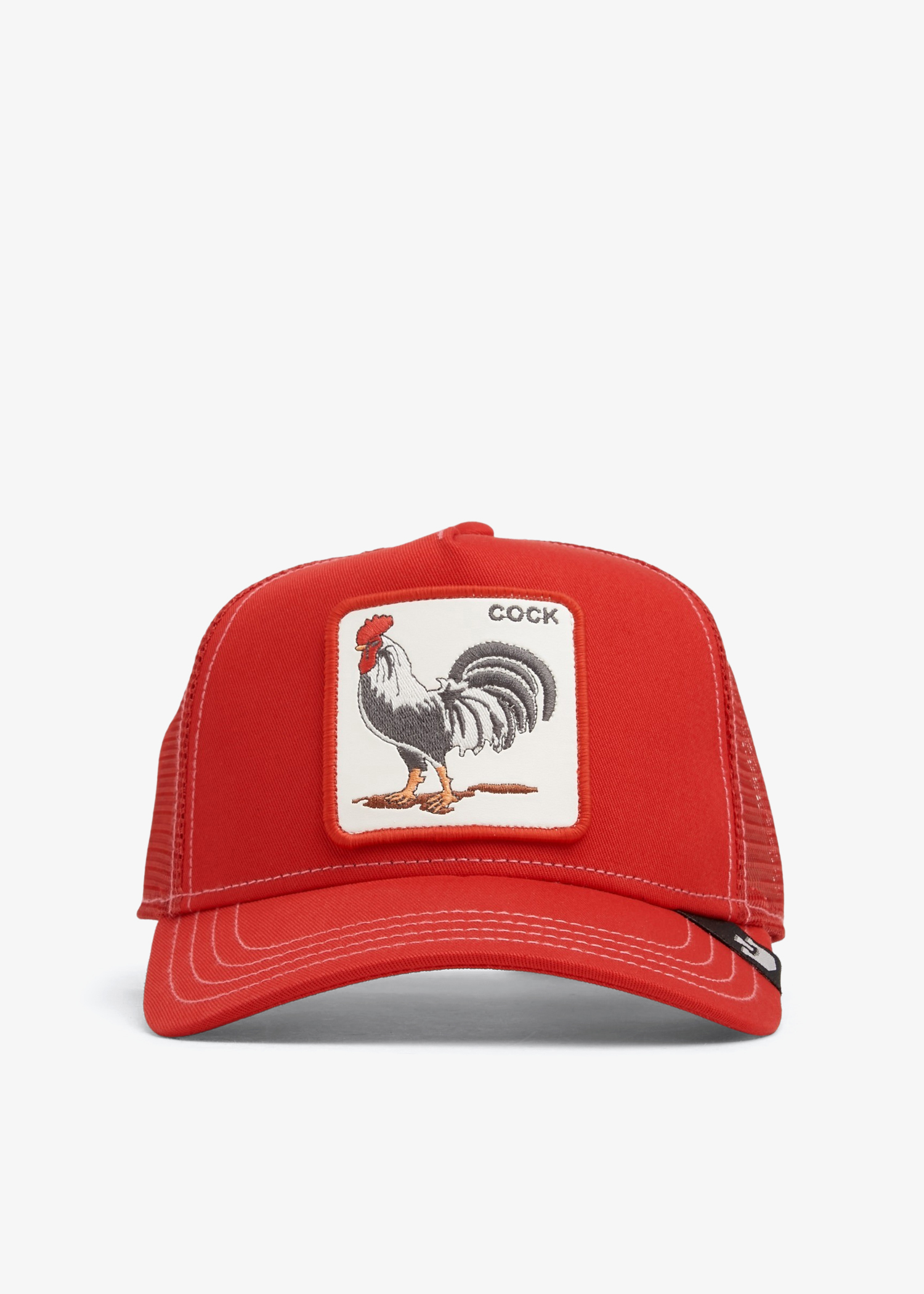 

Rooster trucker cap, Red