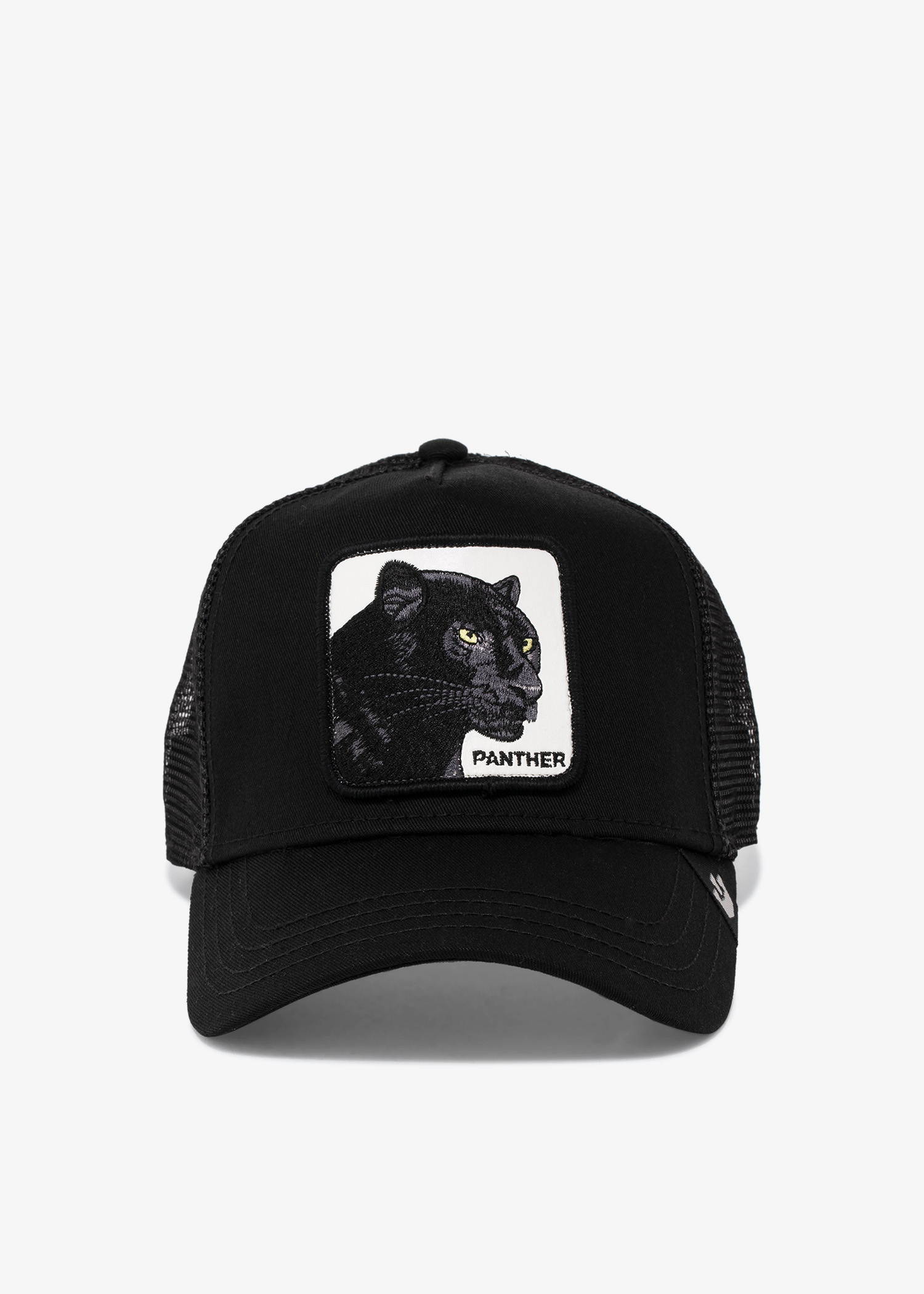 

Panther trucker cap, Black