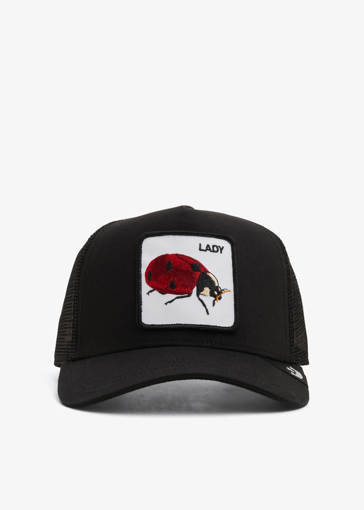 

Lady bug trucker cap, Black