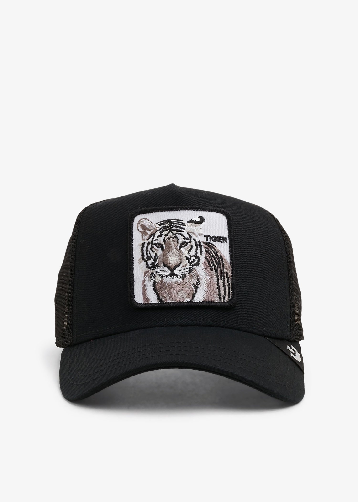 

Tiger trucker cap, Black