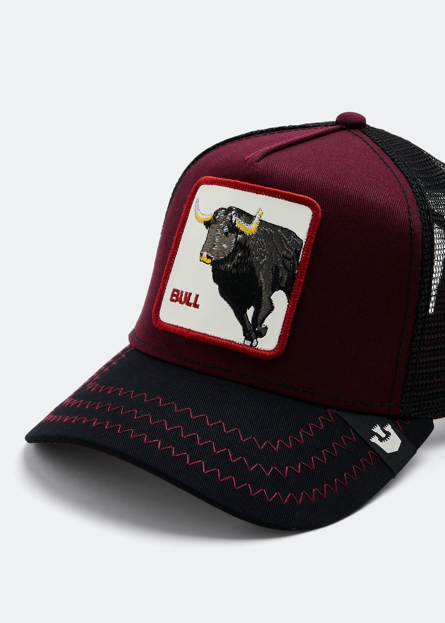 

Bull trucker cap, Burgundy