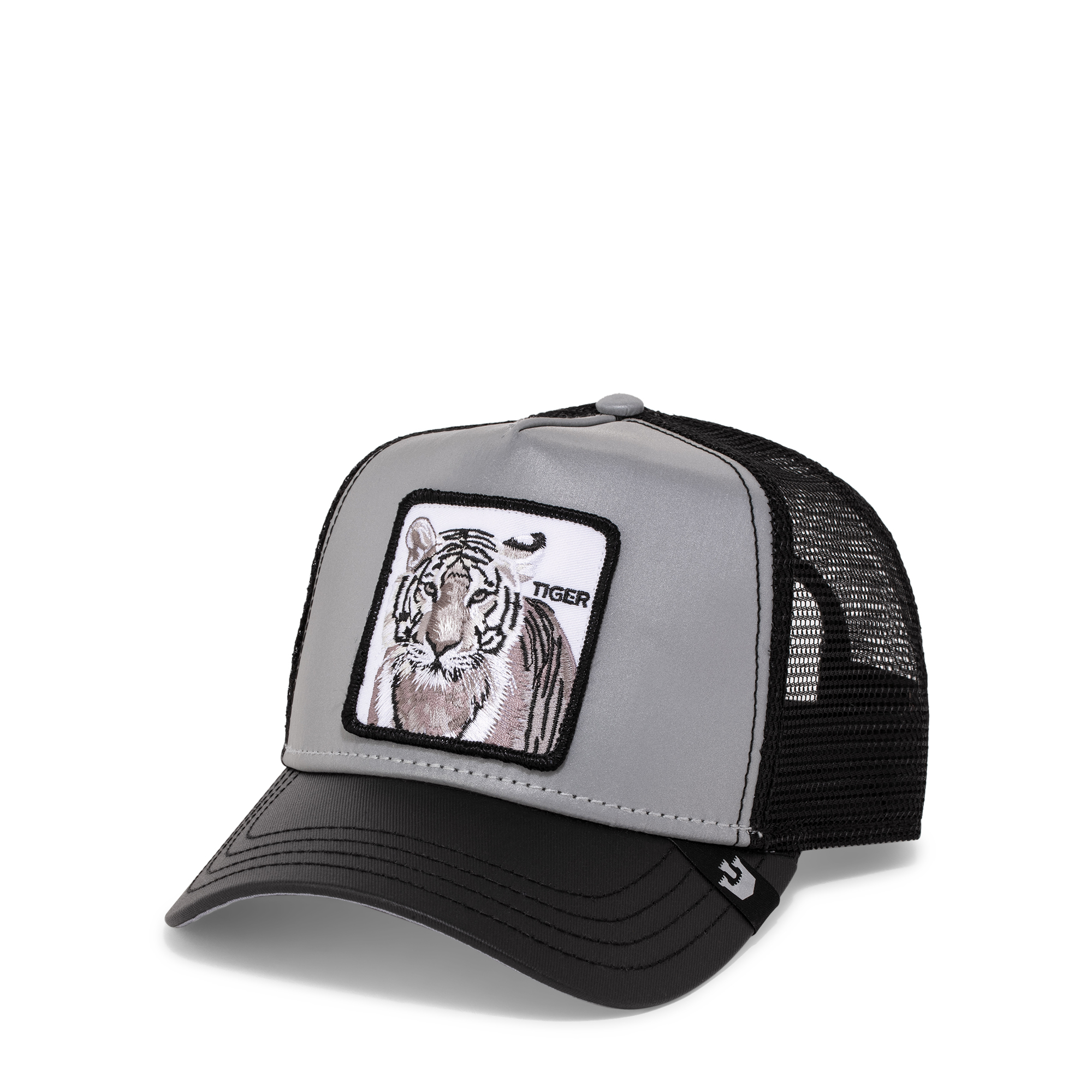 

Tiger trucker cap, Grey