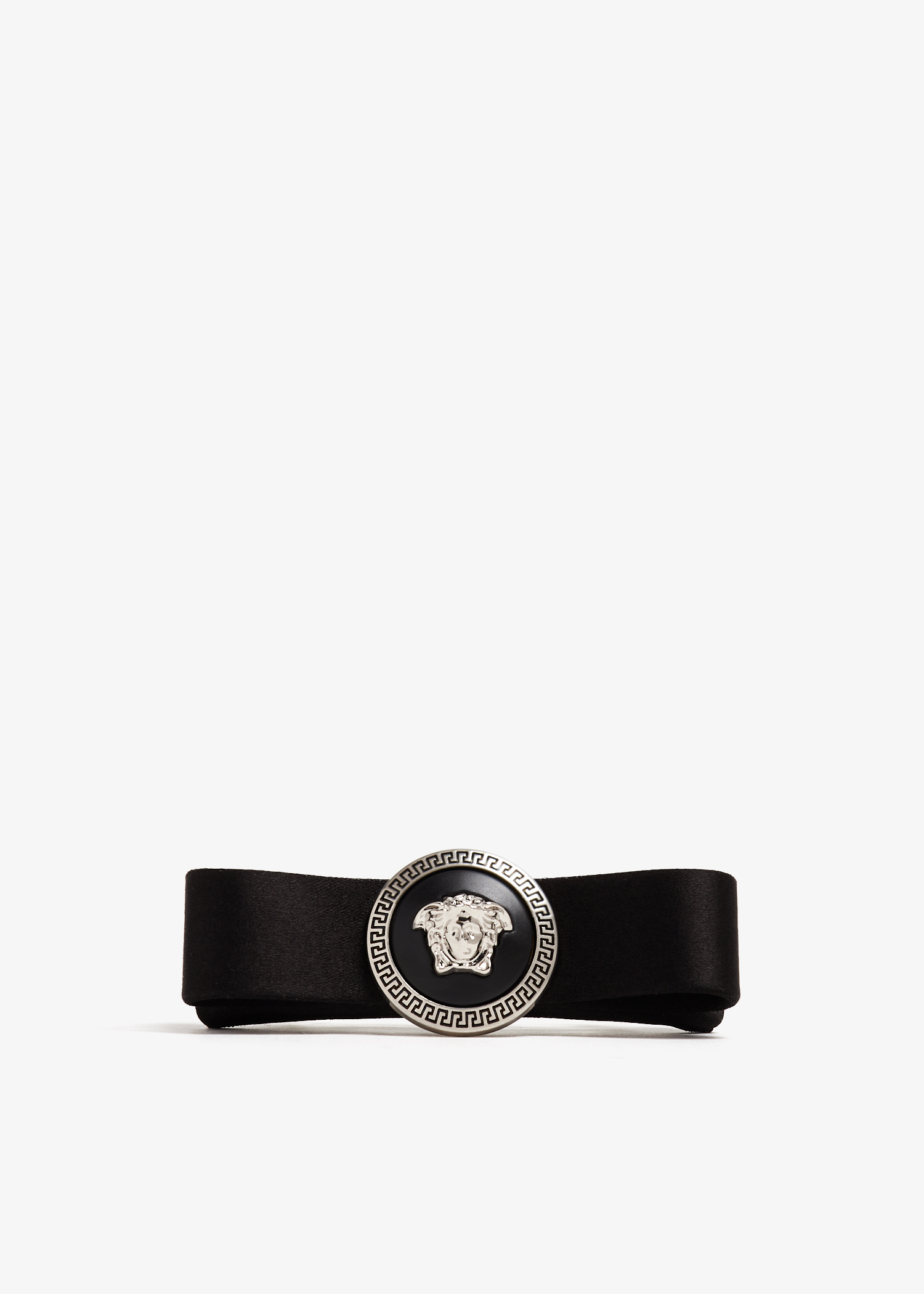 

Gianni Ribbon hair clip, Black