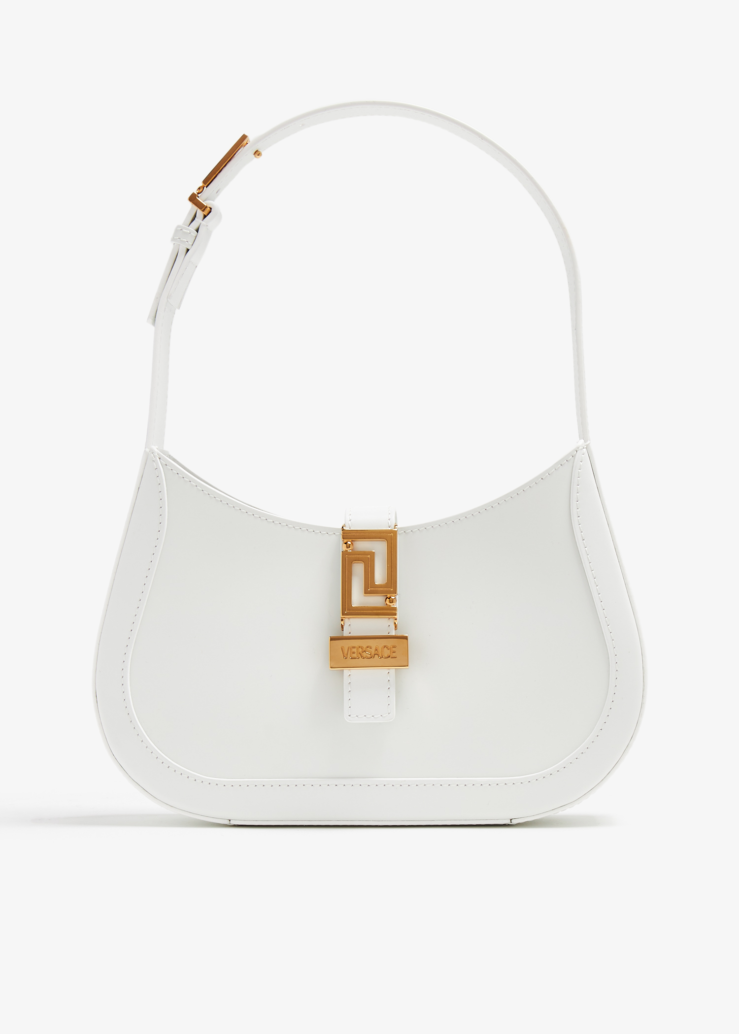 

Greca Goddess small hobo bag, White