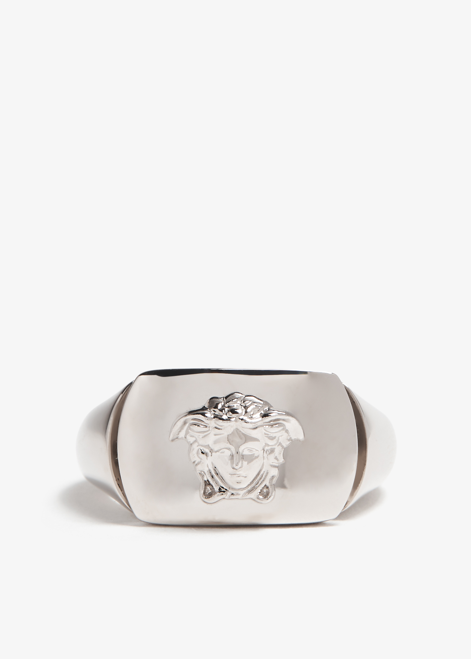 Gold Medusa resin-inlaid ring | Versace | MATCHES UK