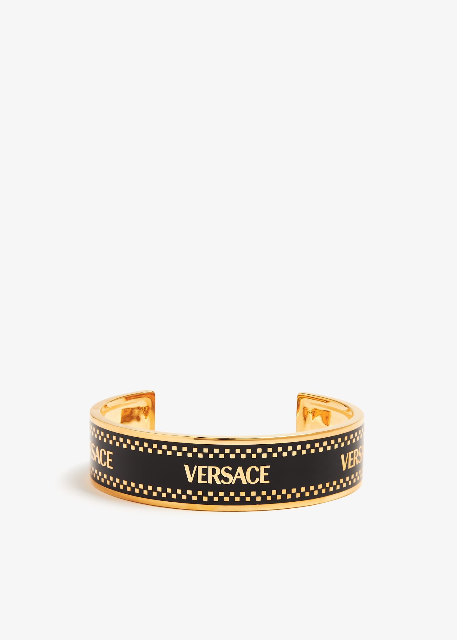 

'90s Vintage Versace bracelet, Black