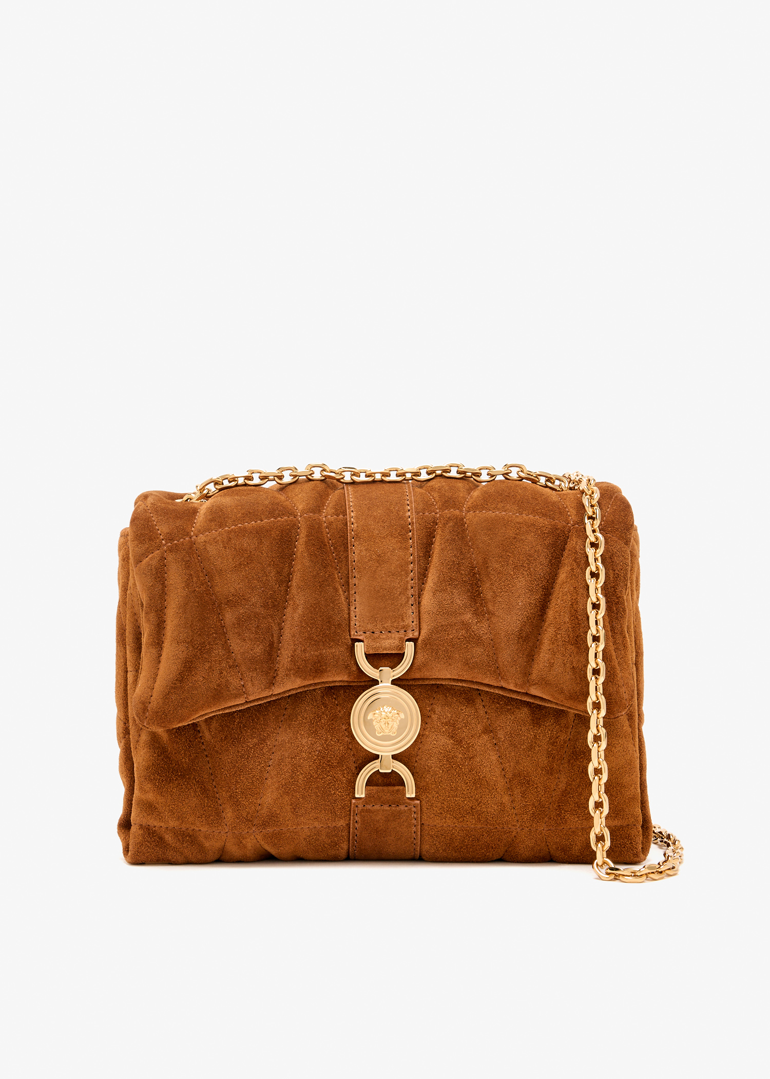 

Kleio Quilted shoulder bag, Brown