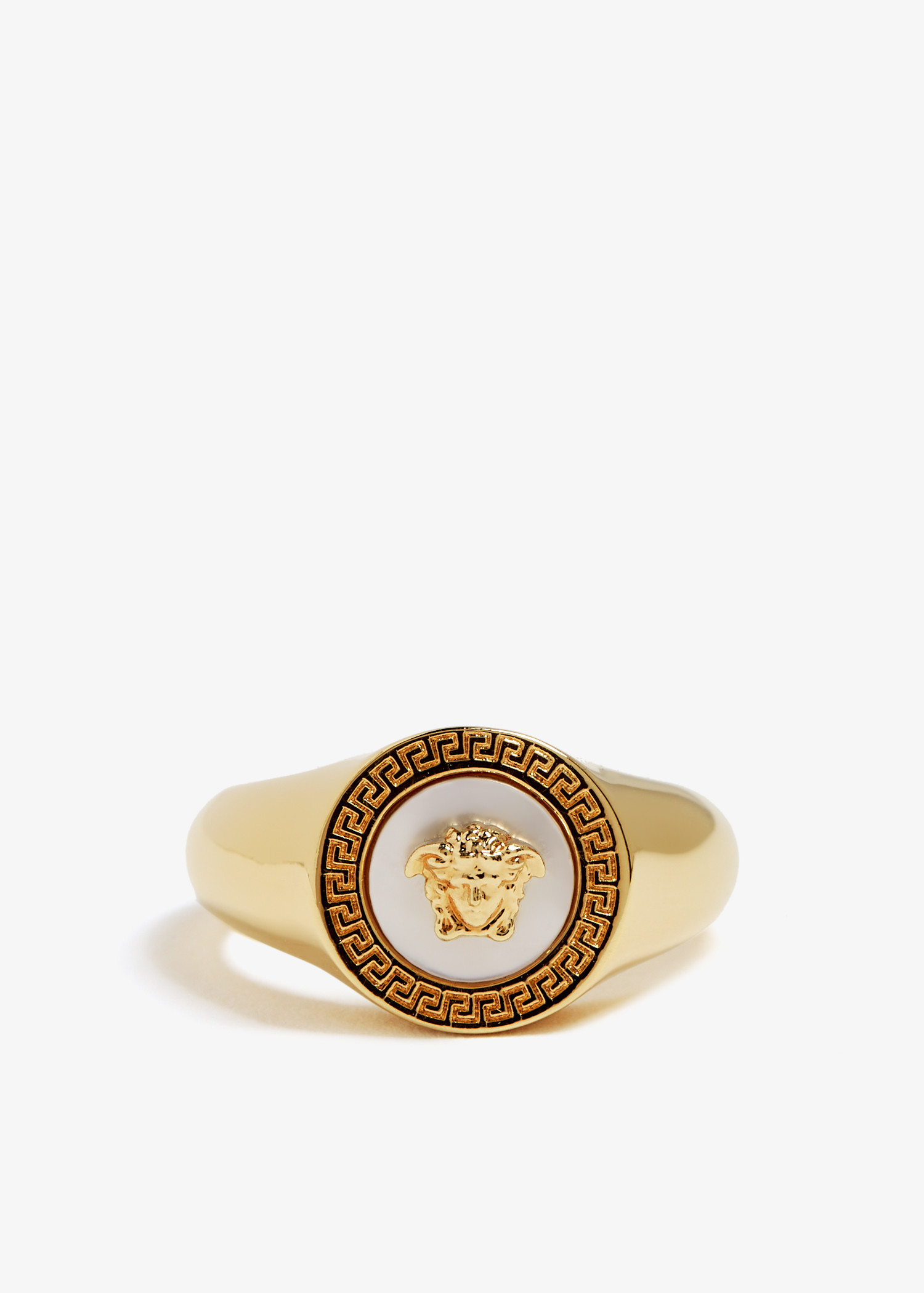 Versace Icon ring for Women Gold in UAE Level Shoes