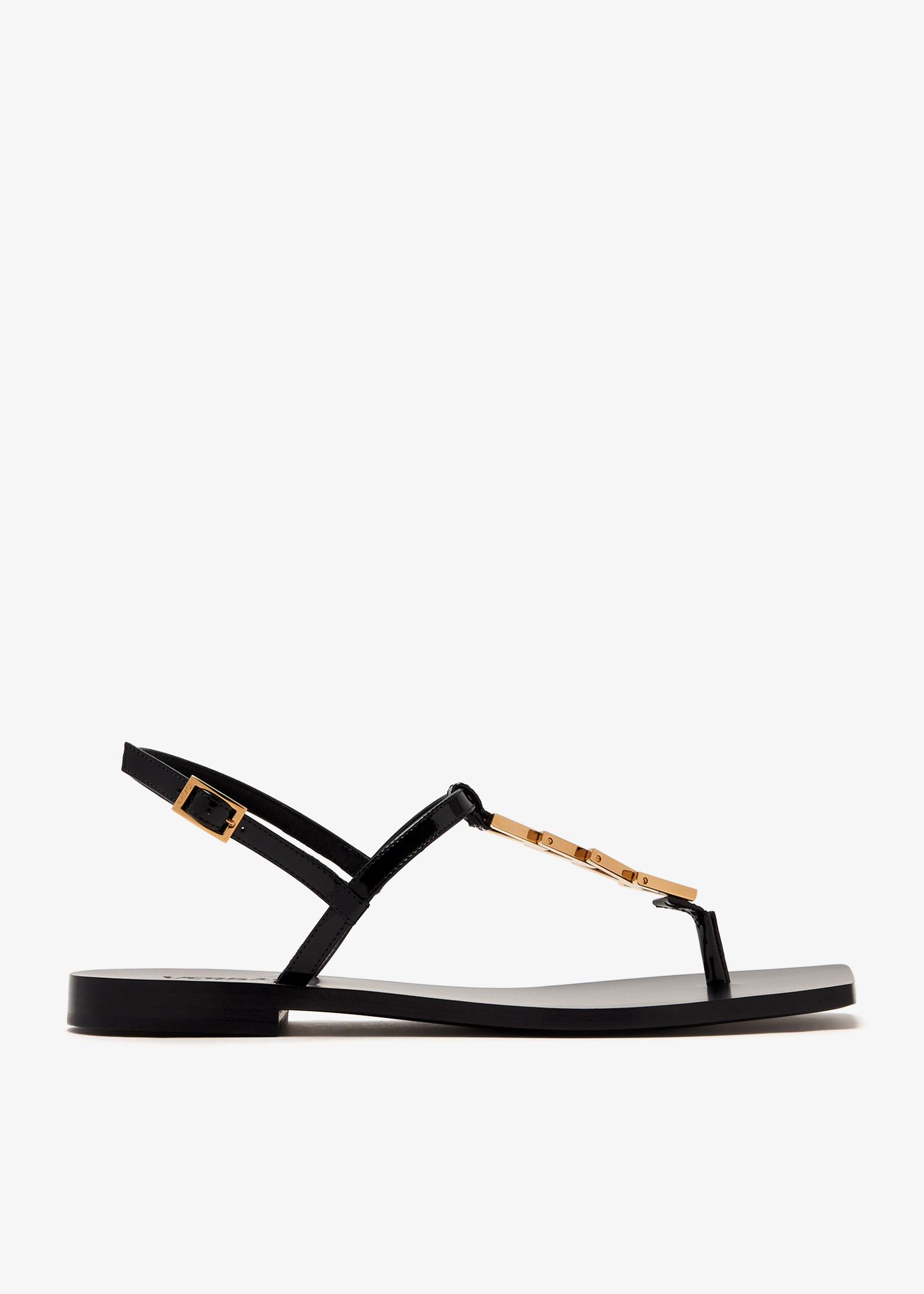 

V2025 Chain sandals, Black