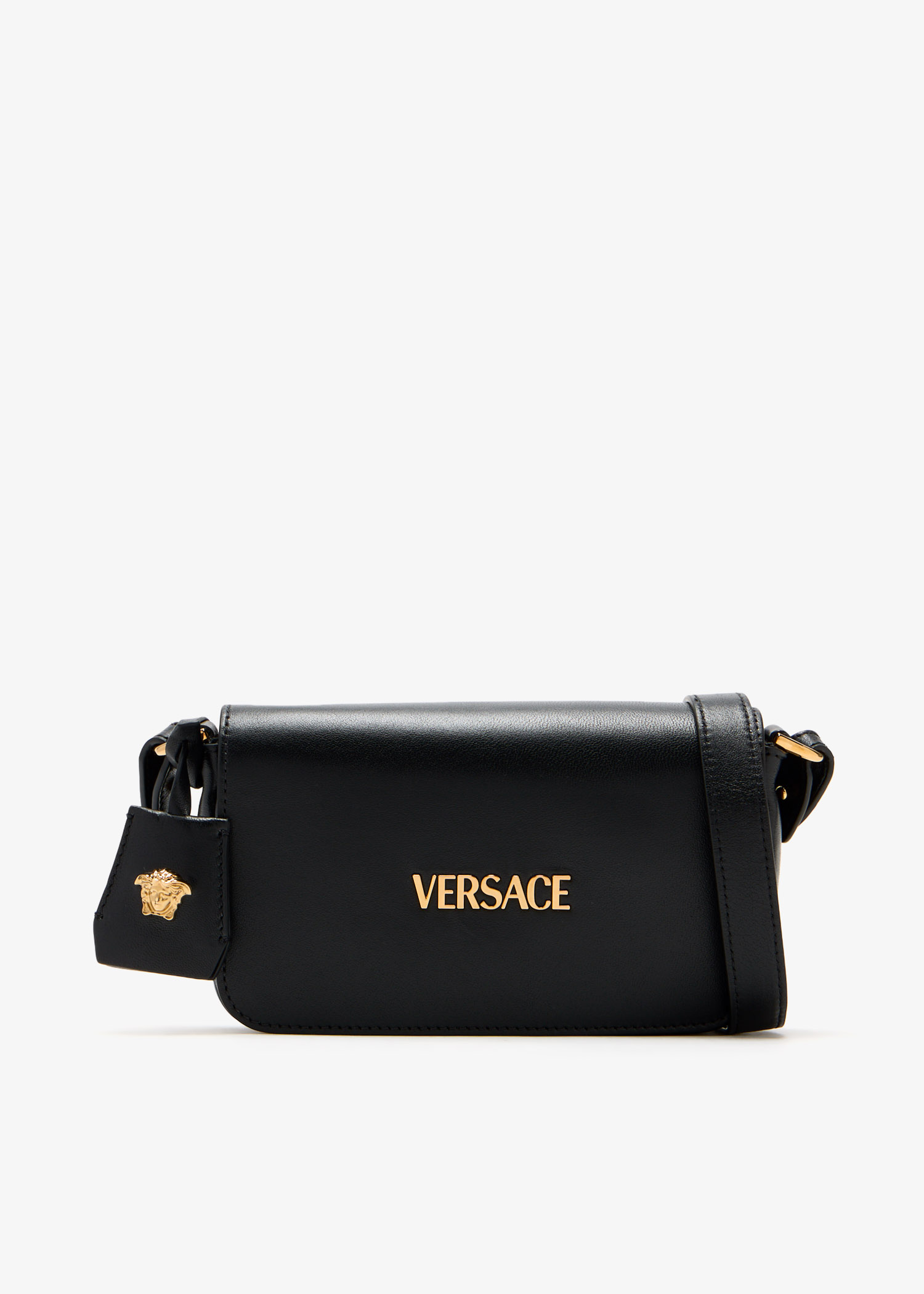 

Versace Tag mini bag, Black