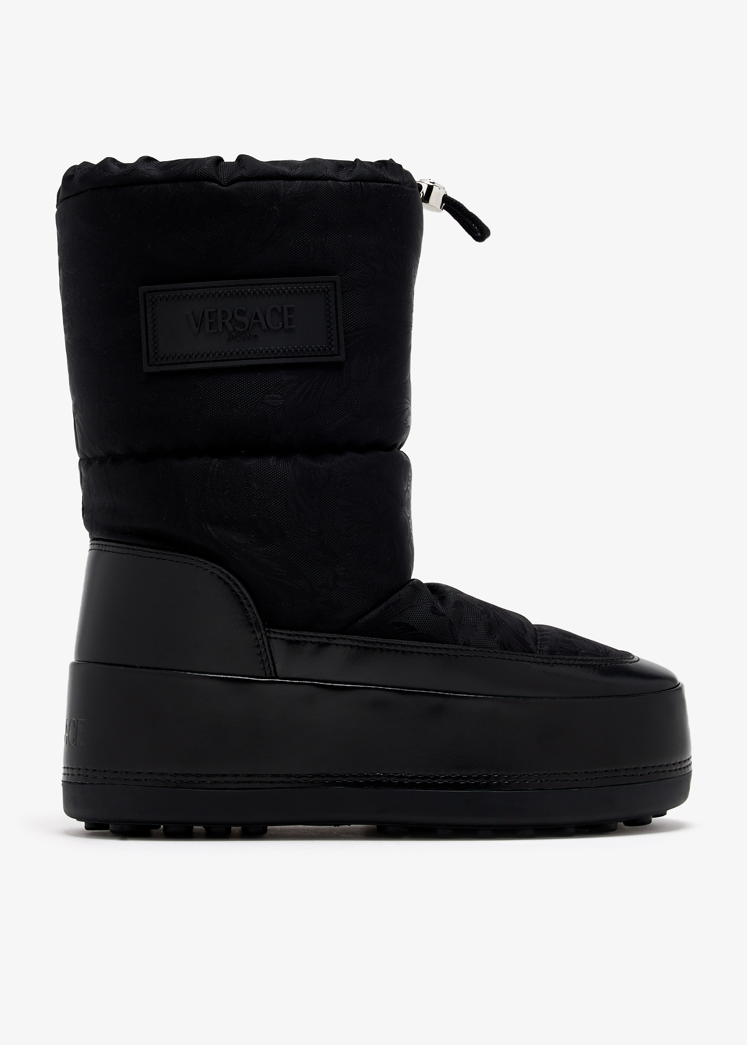 

Barocco Versace Milano boots, Black