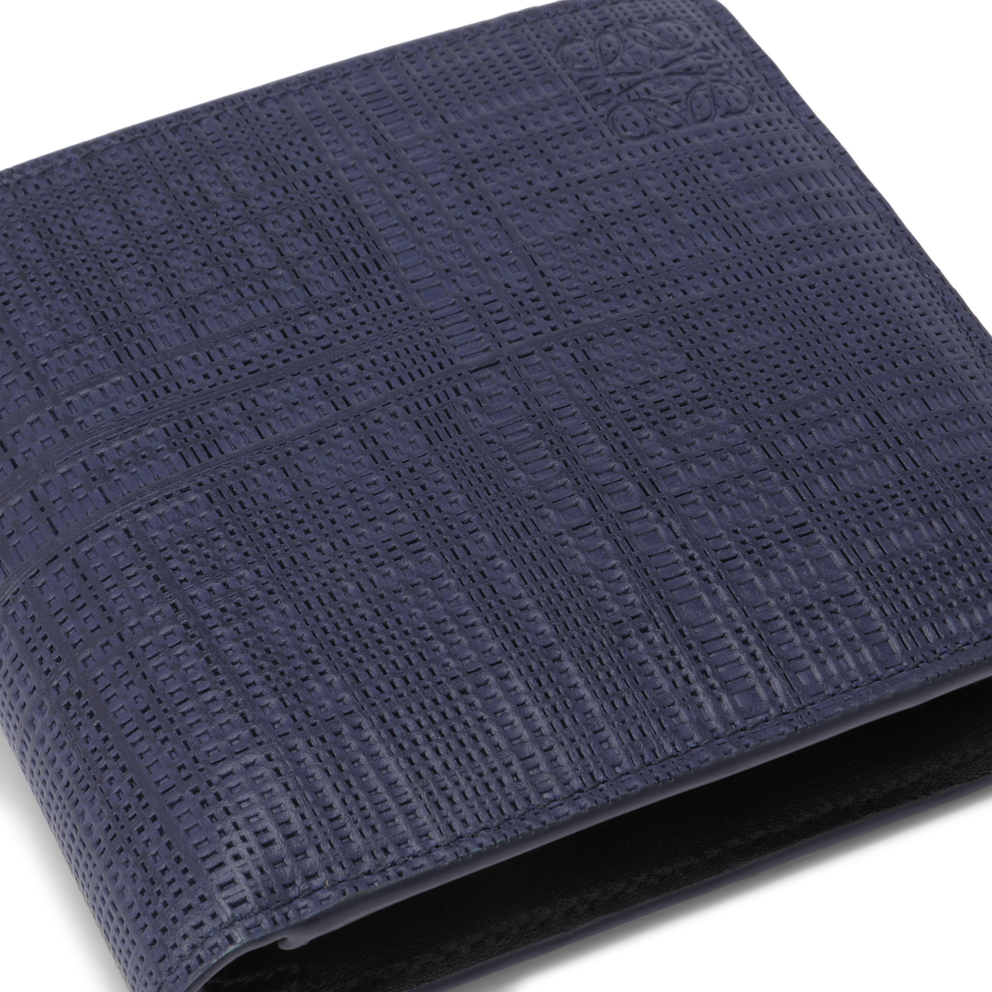 

Bi-Fold leather wallet, Blue