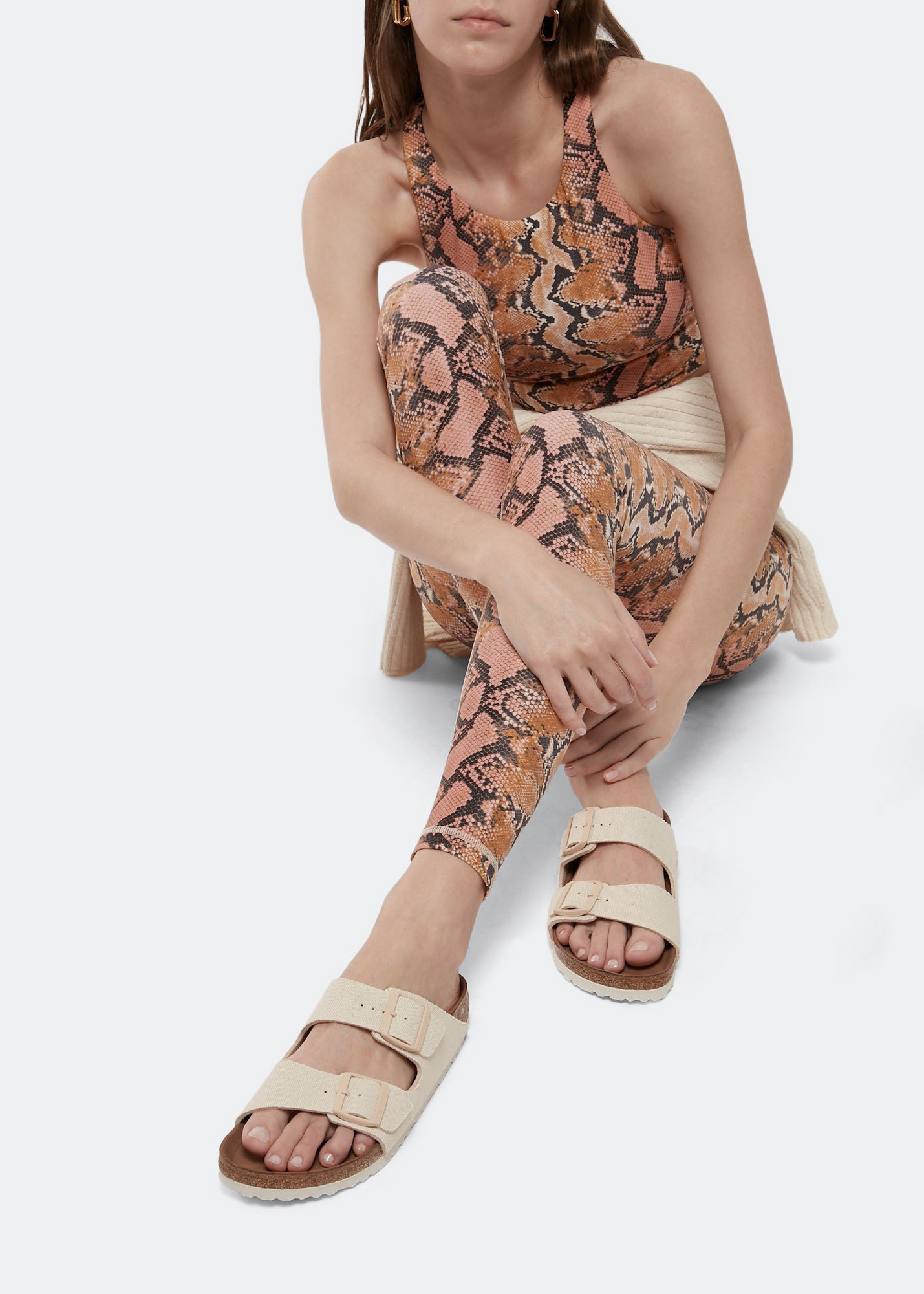 

Arizona vegan sandals, Beige