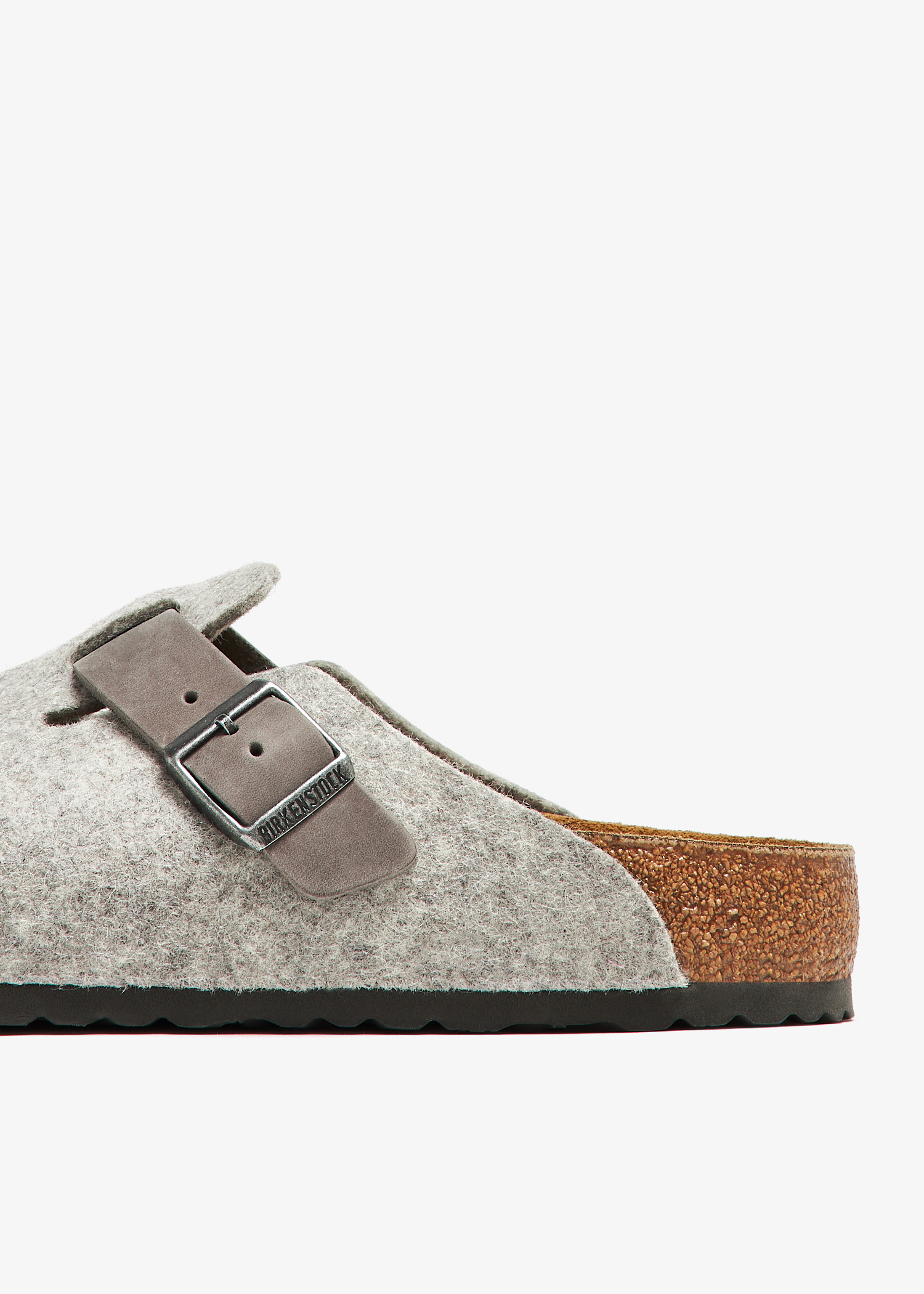 Birkenstock Boston regular-width clogs for Men - Grey in UAE