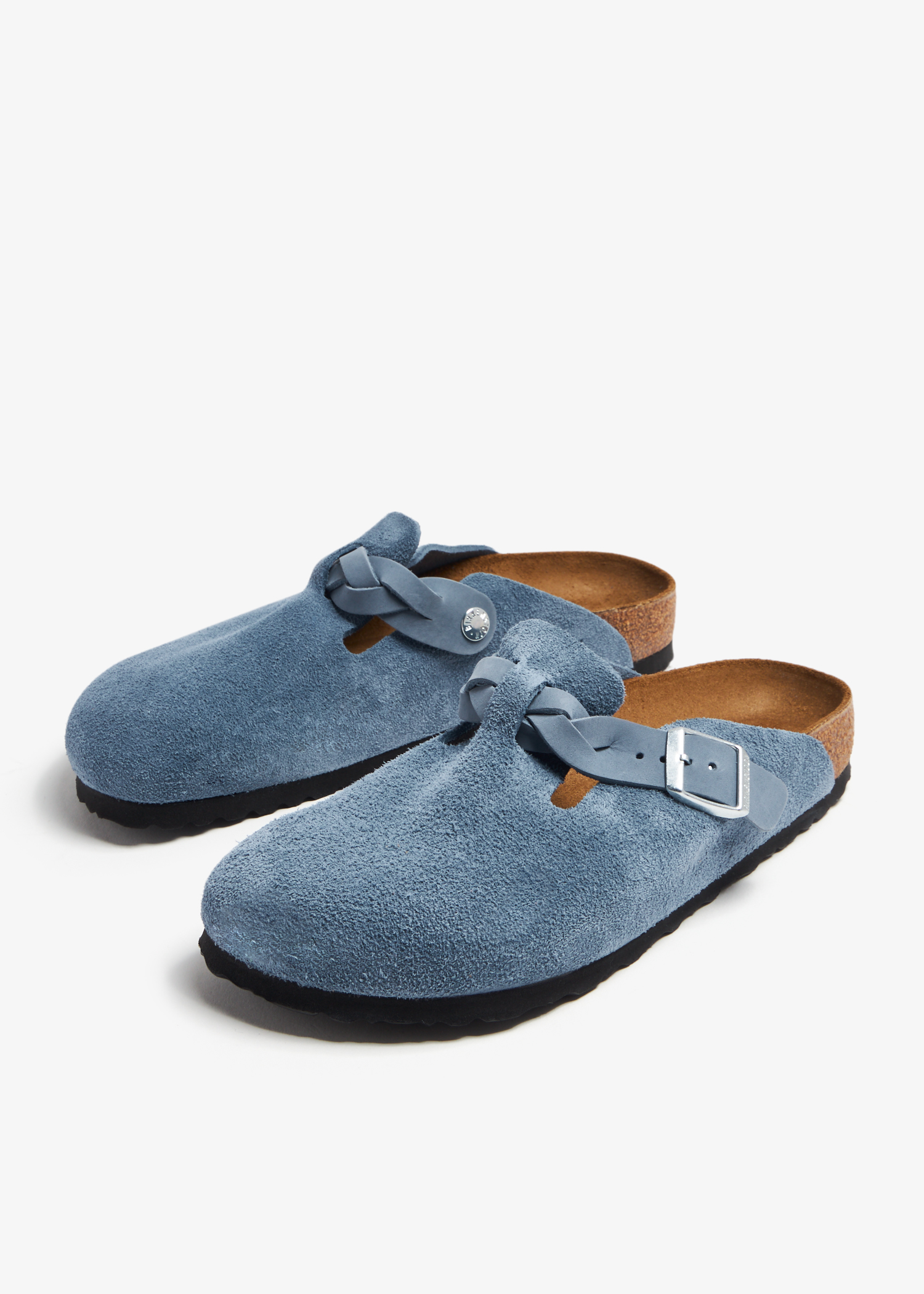 Birkenstock Boston clogs for Women Blue in UAE Level Shoes
