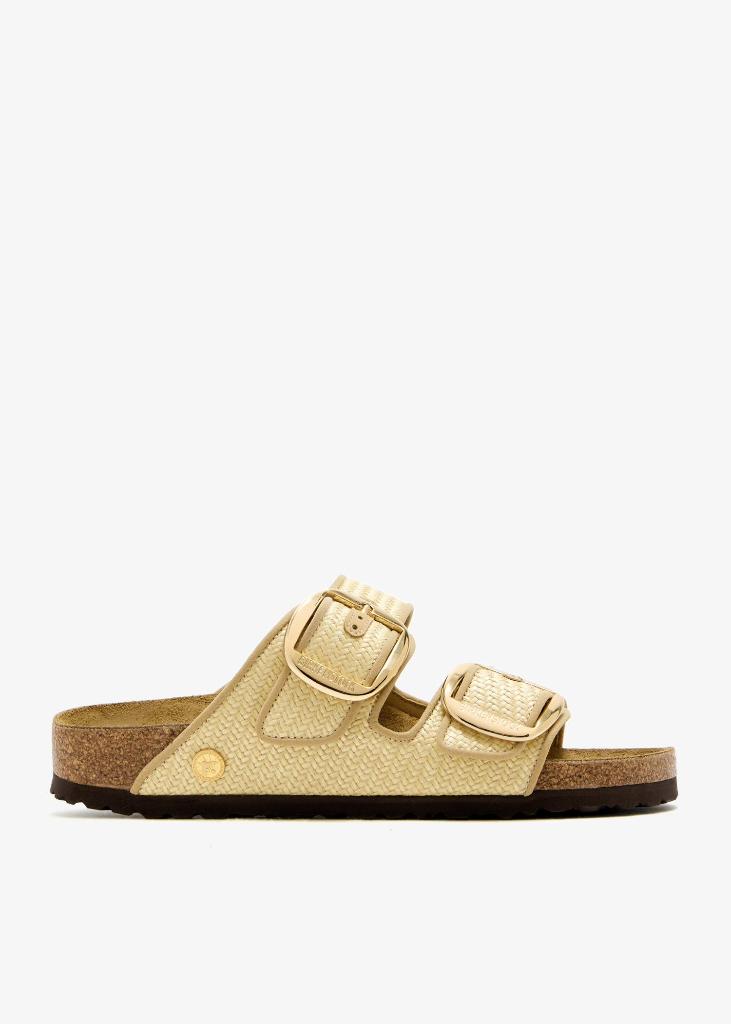 

Arizona Big Buckle narrow-width sandals, Beige