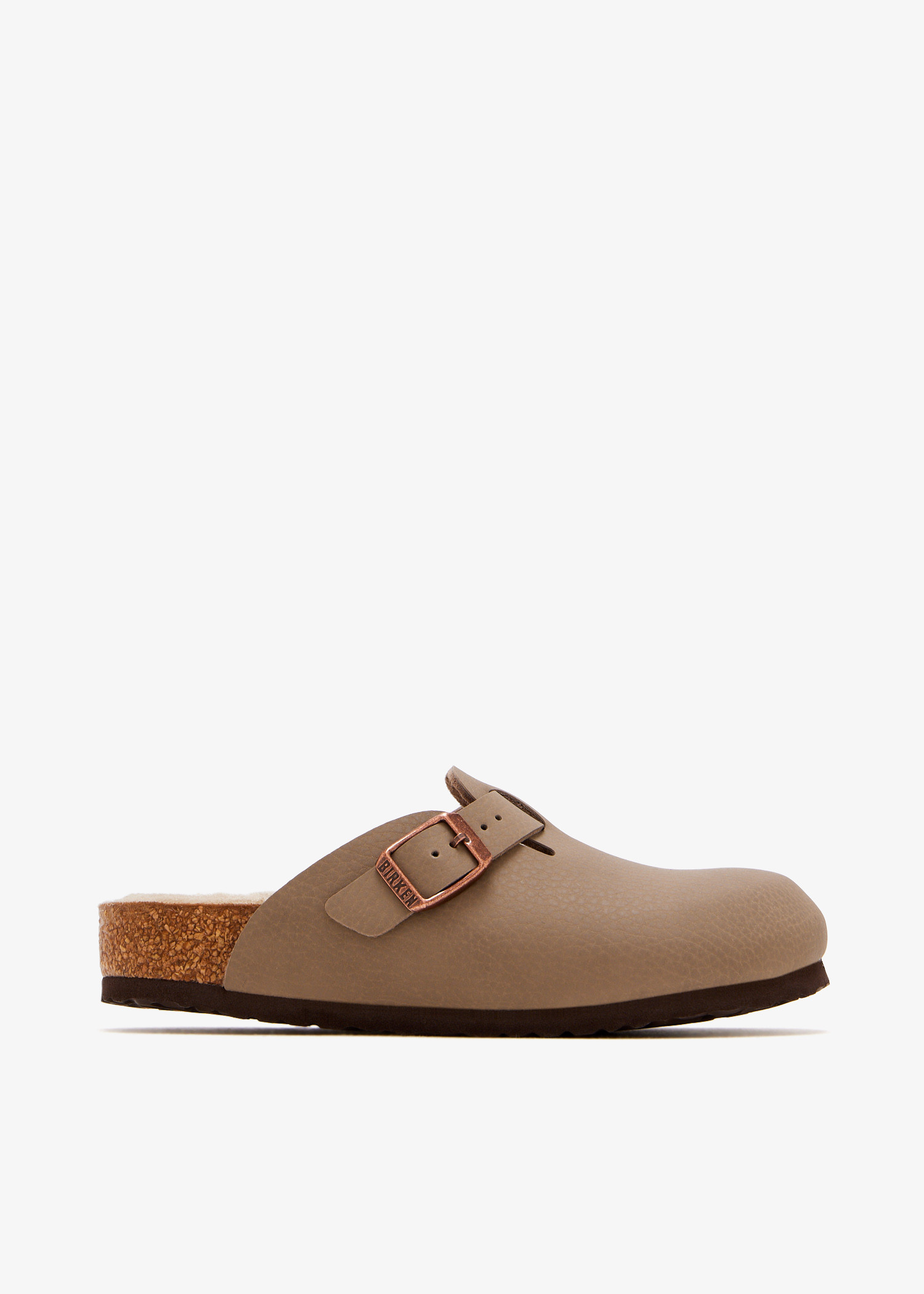 

Boston narrow-width clogs, Taupe