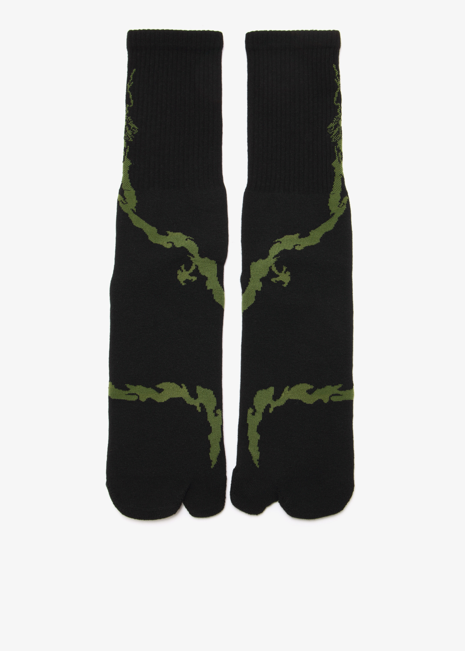 

x Maharishi Tabi sports socks, Black