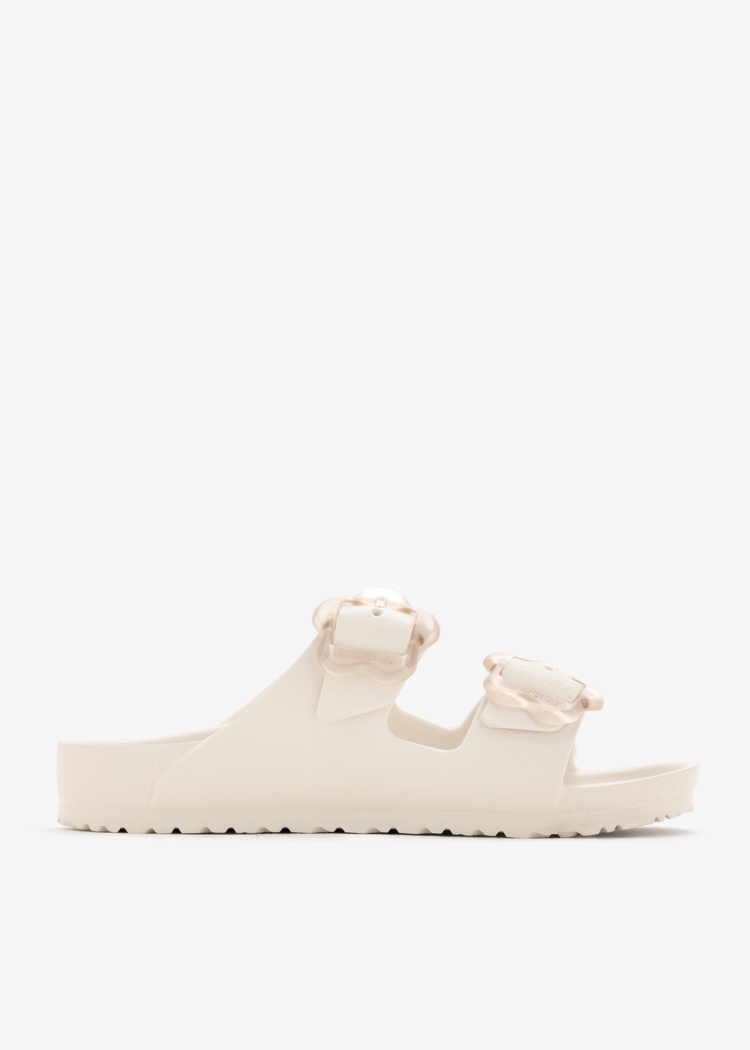 

Arizona Flower Buckle narrow-width sandals, White