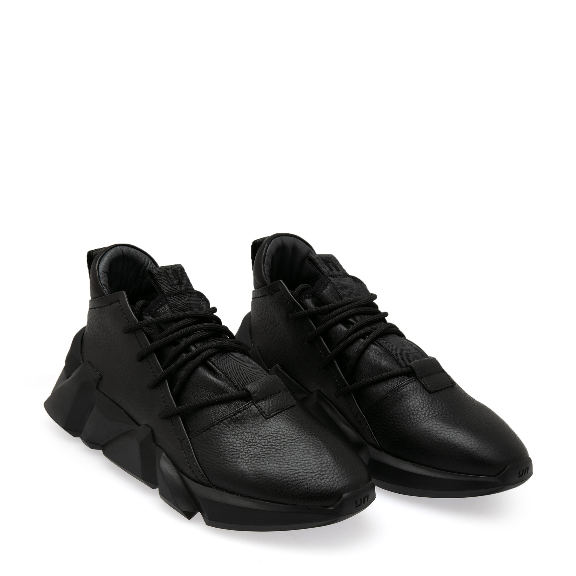 

Leather sneakers, Black