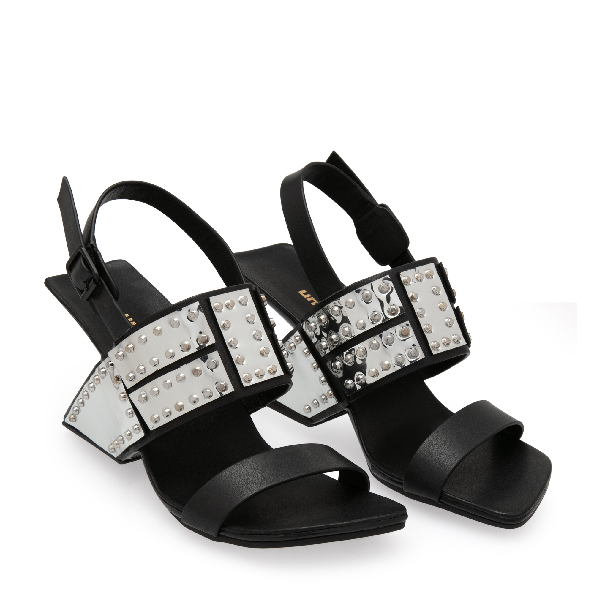 

Loop Rivet sandals, Silver