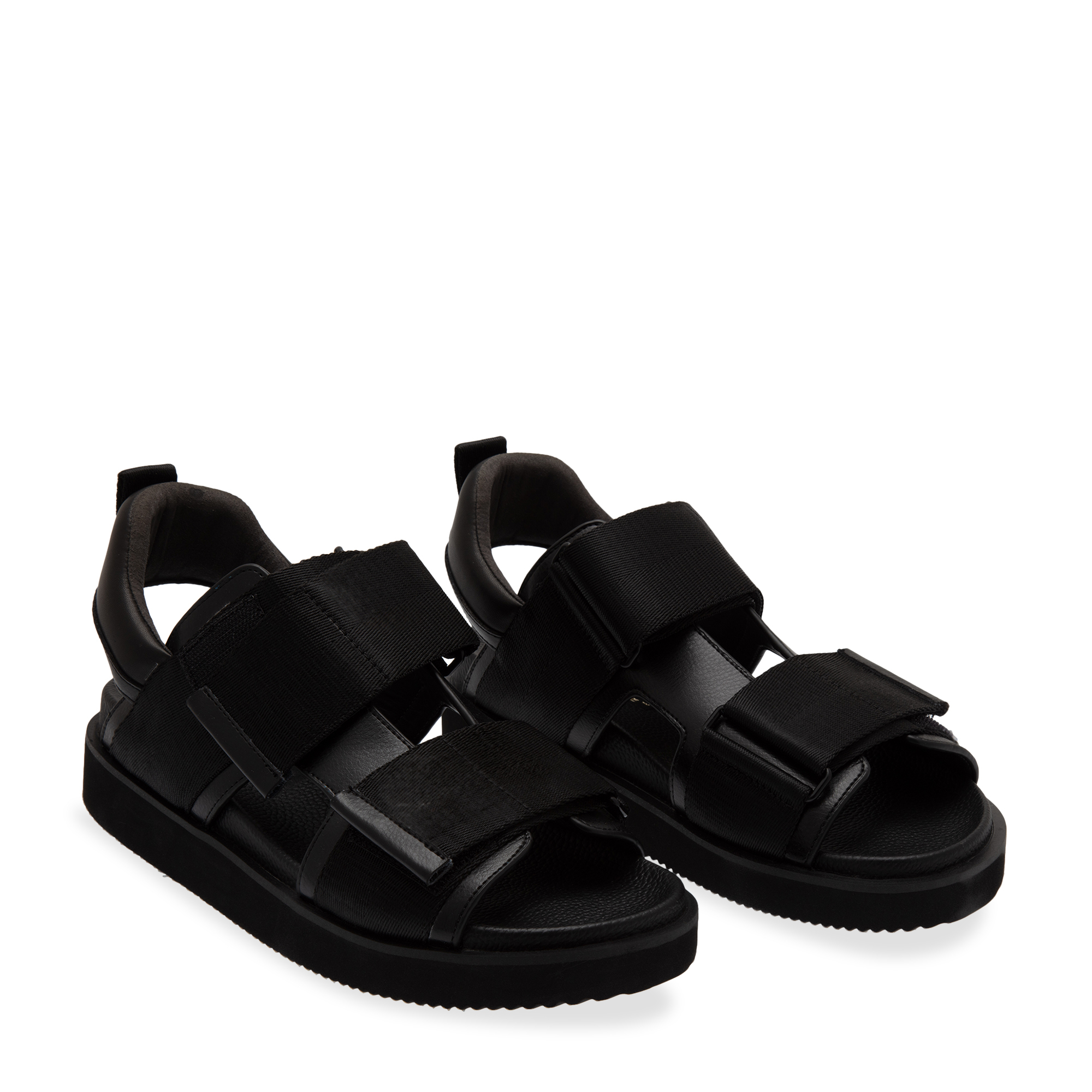 

Geo sandals, Black
