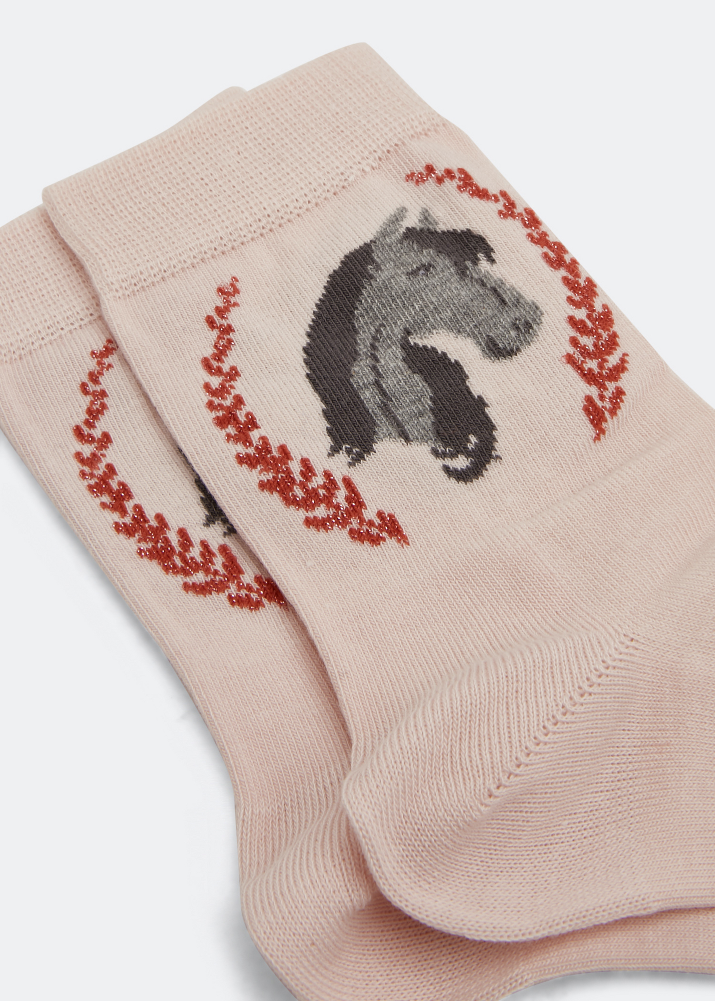 

Horse socks, Beige