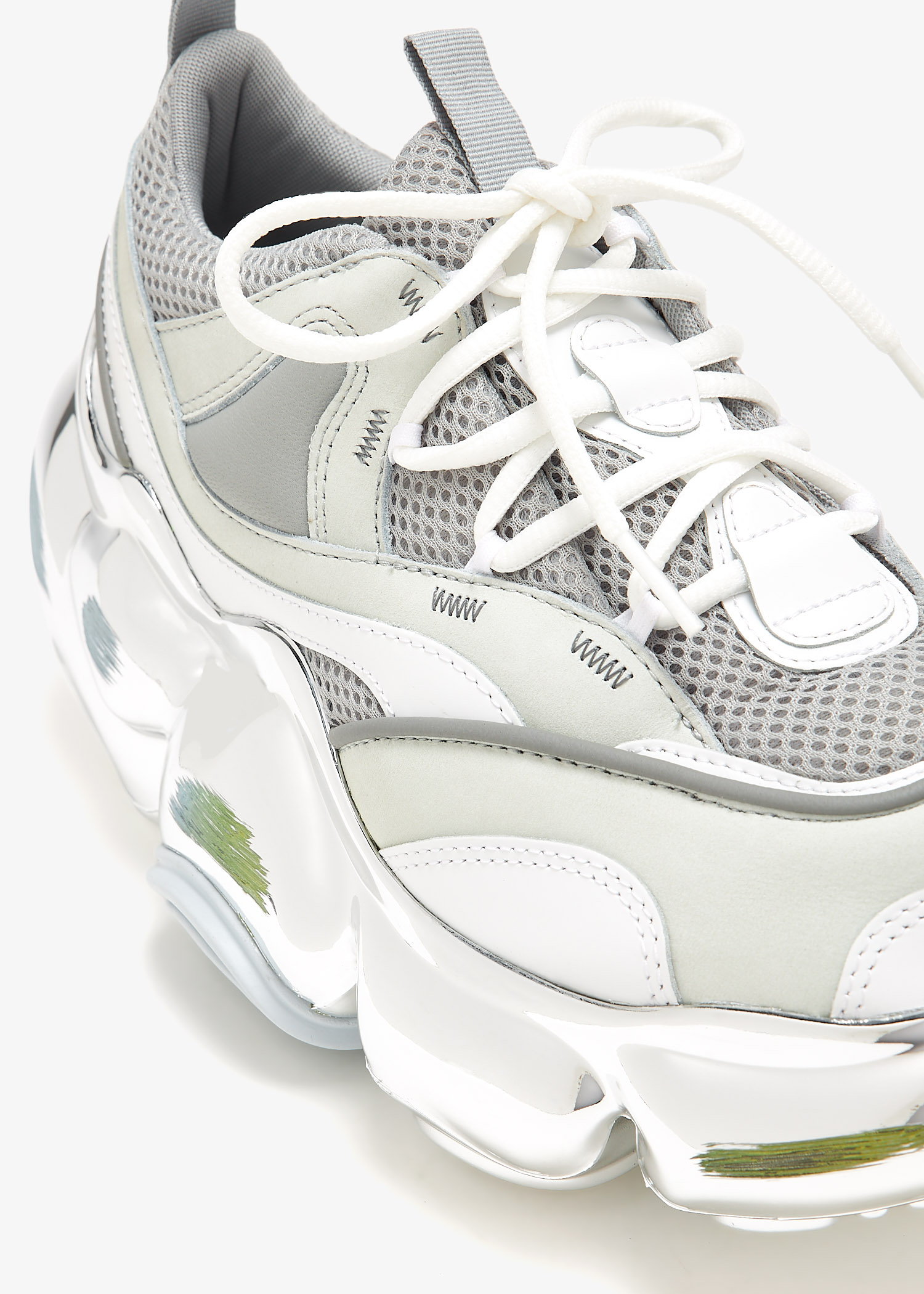 Grounds Moopie Jaw Chrome Scratch sneakers for Women - Grey