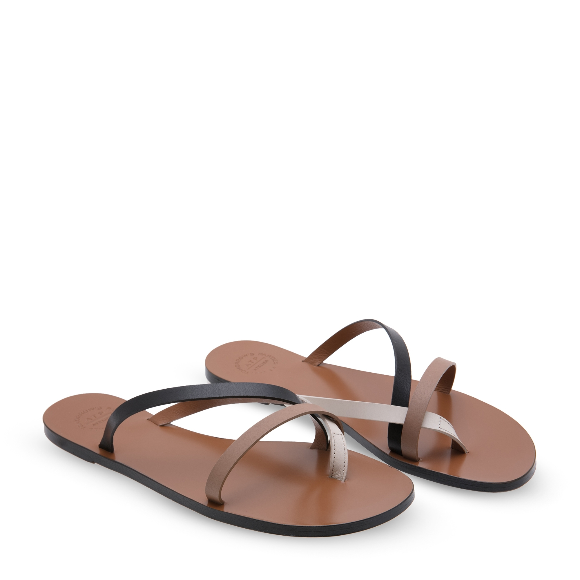 

Anise sandals, White
