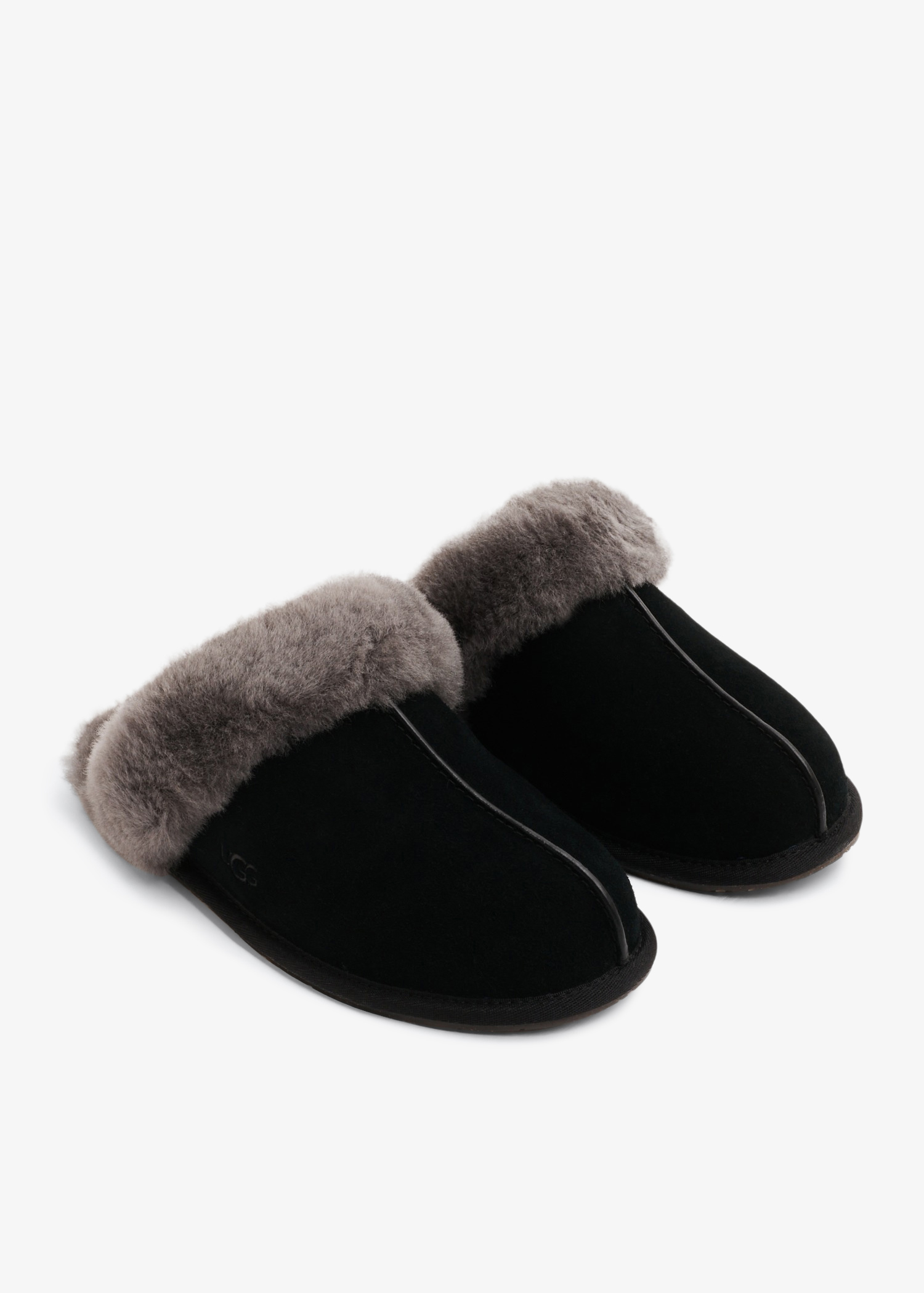 Ugg scuffette ii slippers black on sale