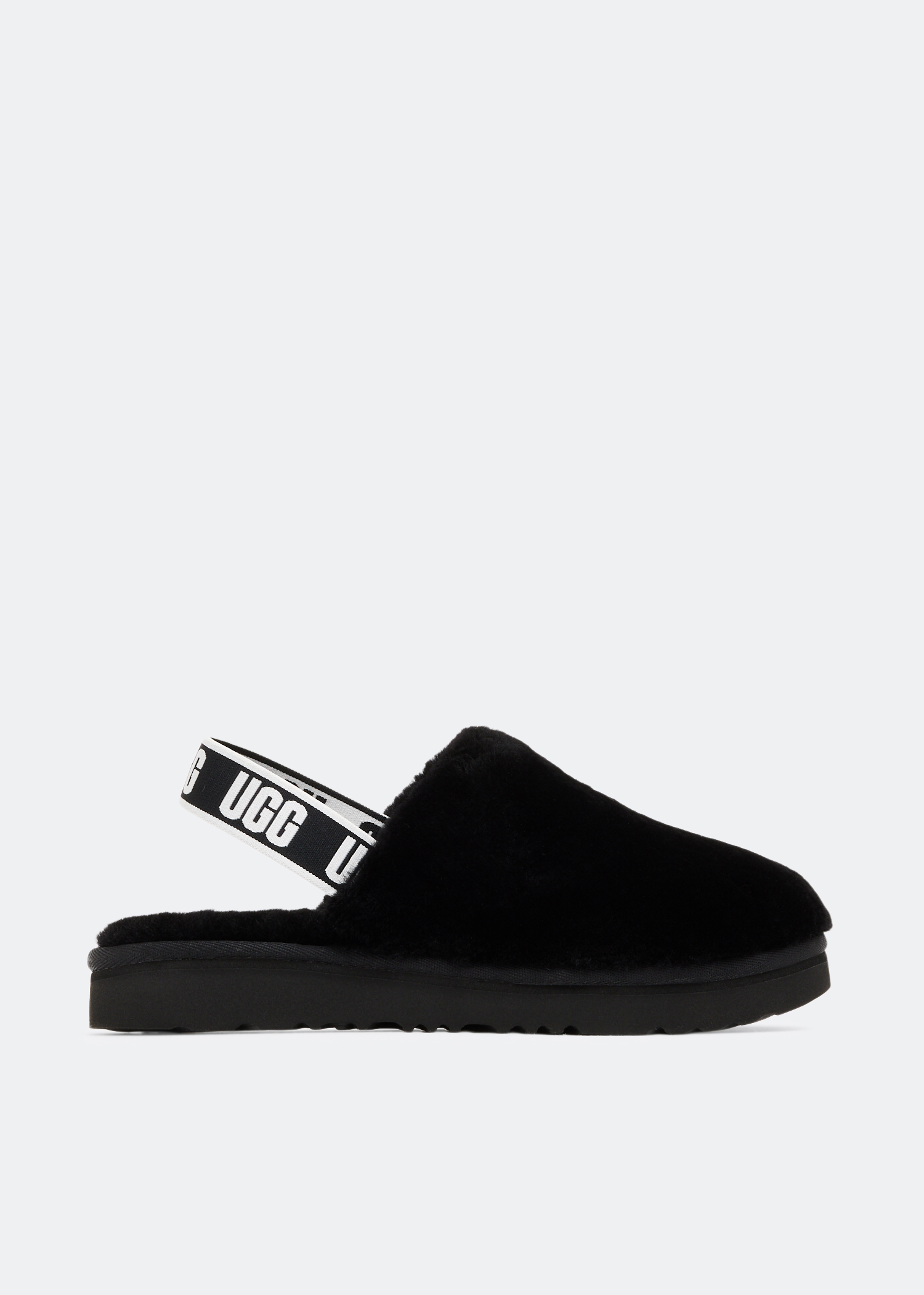 Ugg Fluff Yeah clogs for Girl Black in UAE Level Shoes