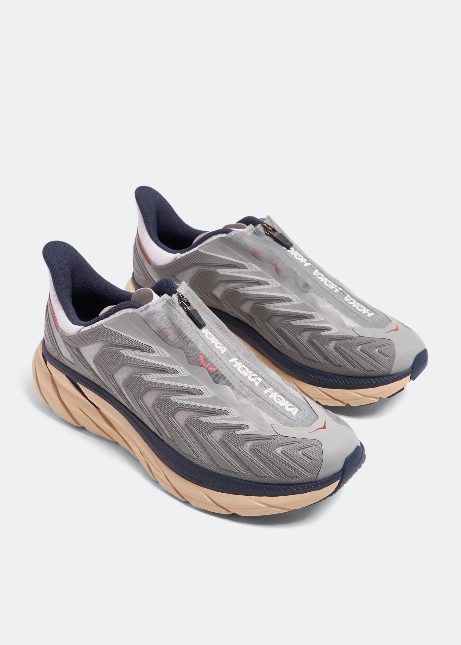 Hoka Project Clifton sneakers for Men - Grey in KSA | Level Hoka Project Clifton sneakers for Men - Grey in KSA | Level
