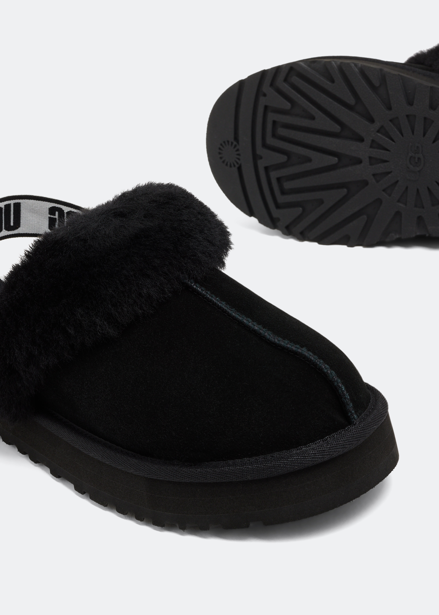 

Funkette slippers, Black