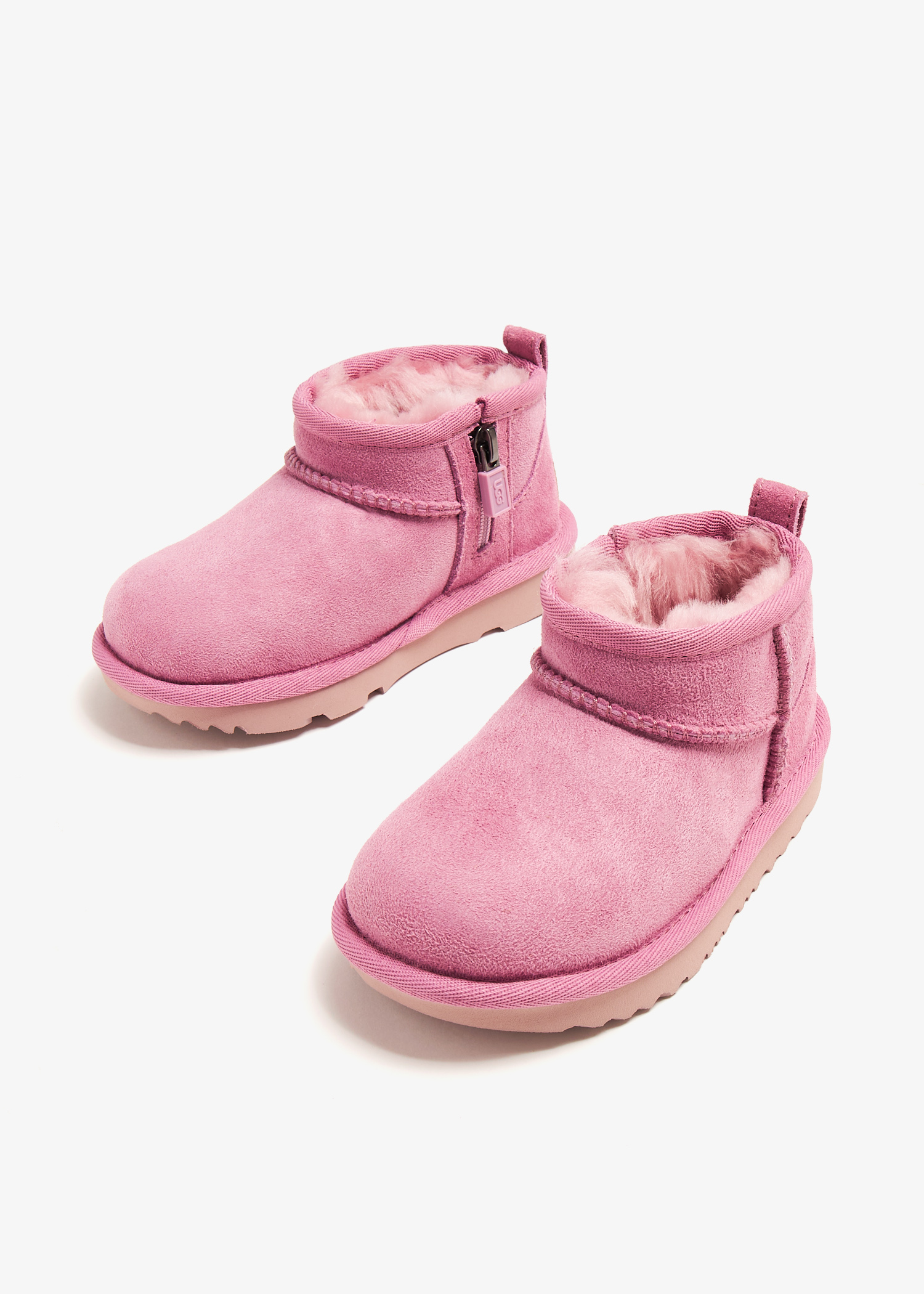 UGG Classic Ultra Mini boots for Girl Pink in UAE Level Shoes