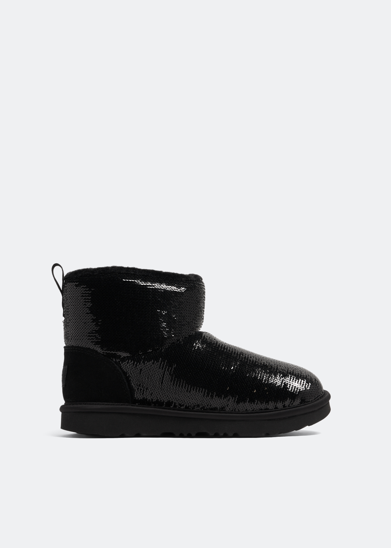 Ugg Classic II Mirror Ball boots for Baby Black in UAE Level Shoes