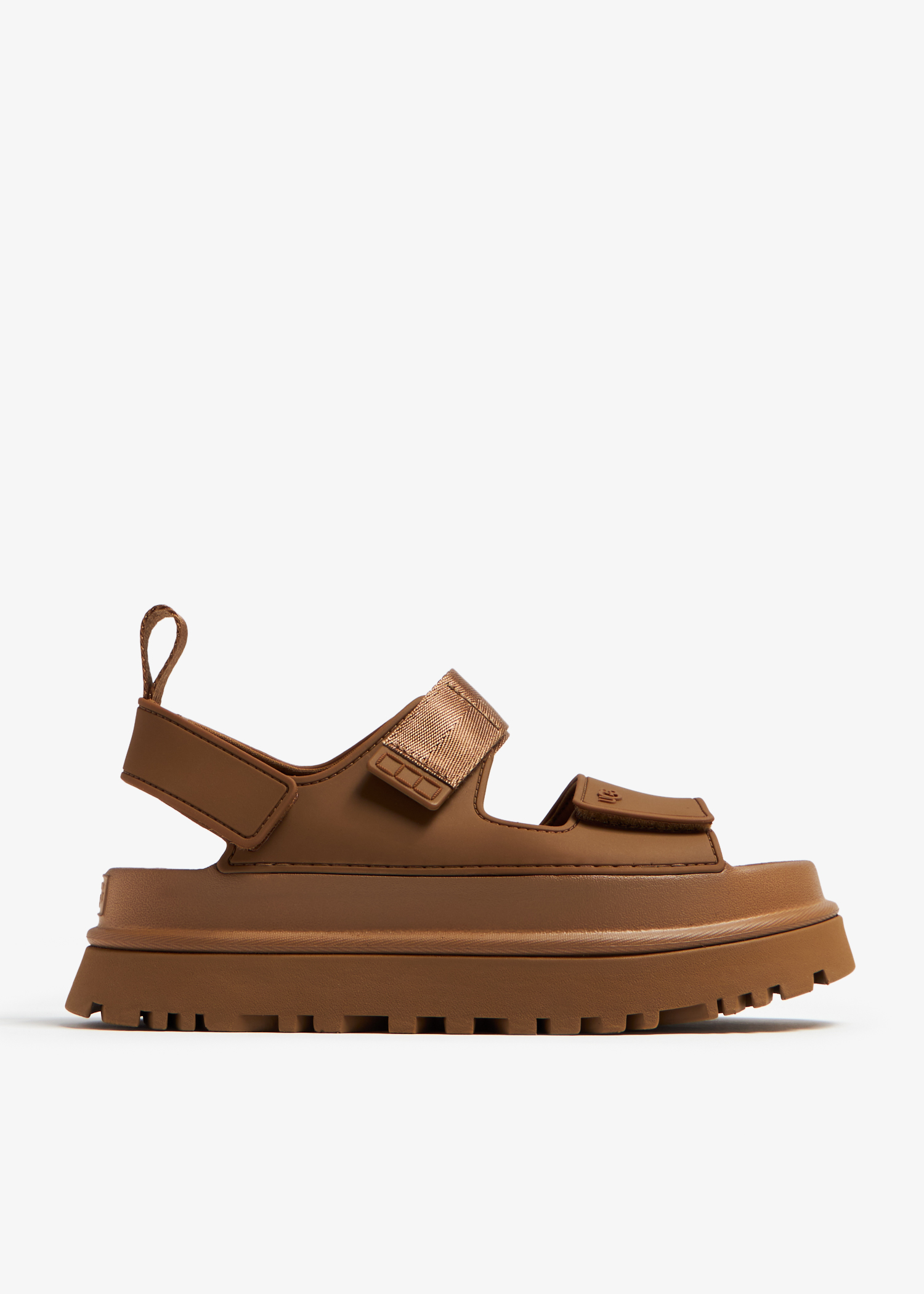 

Golden Glow sandals, Brown